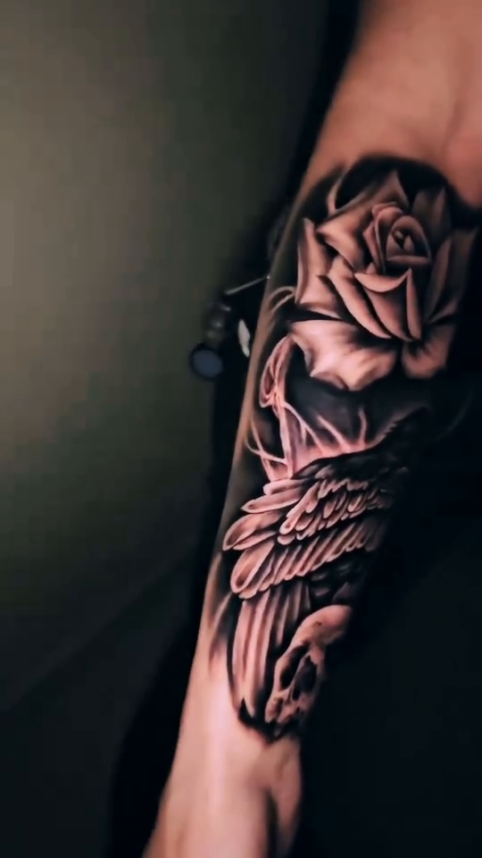 Tattoo by @jaz.ravenink — realism, black_and_grey