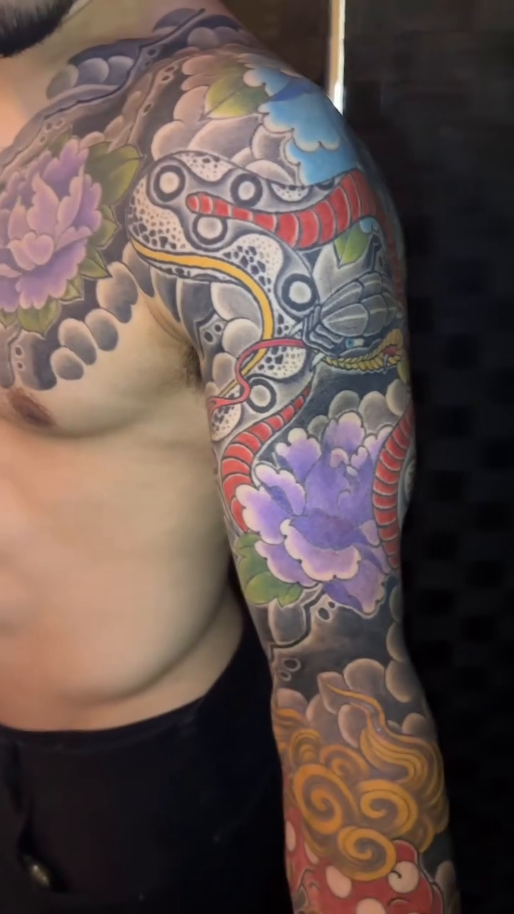 Tattoo by @aaron_bell — japanese_irezumi