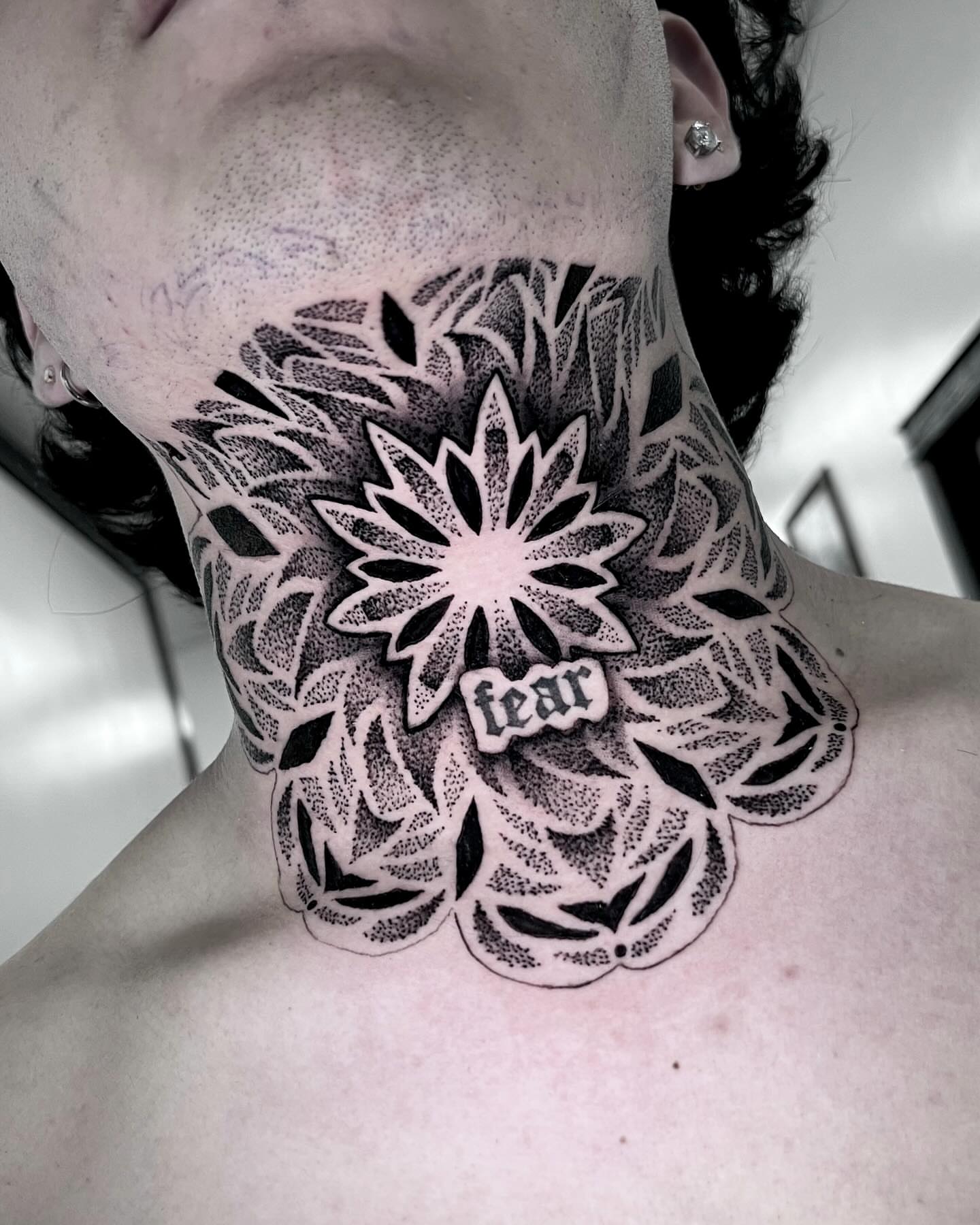 Tattoo by @inkedbypanezo — dotwork