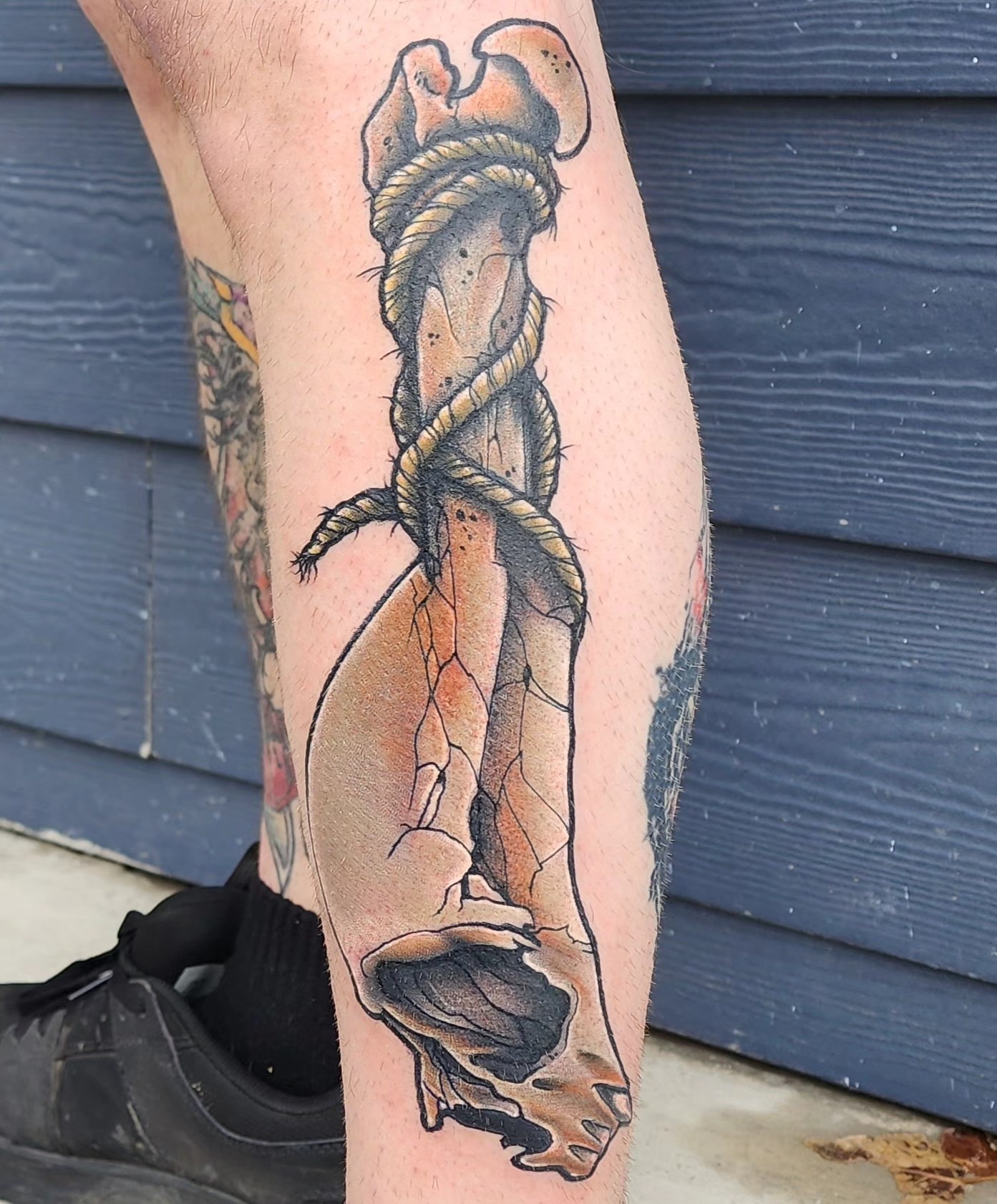 Tattoo by @cre8tionsink — realism, dark_realism