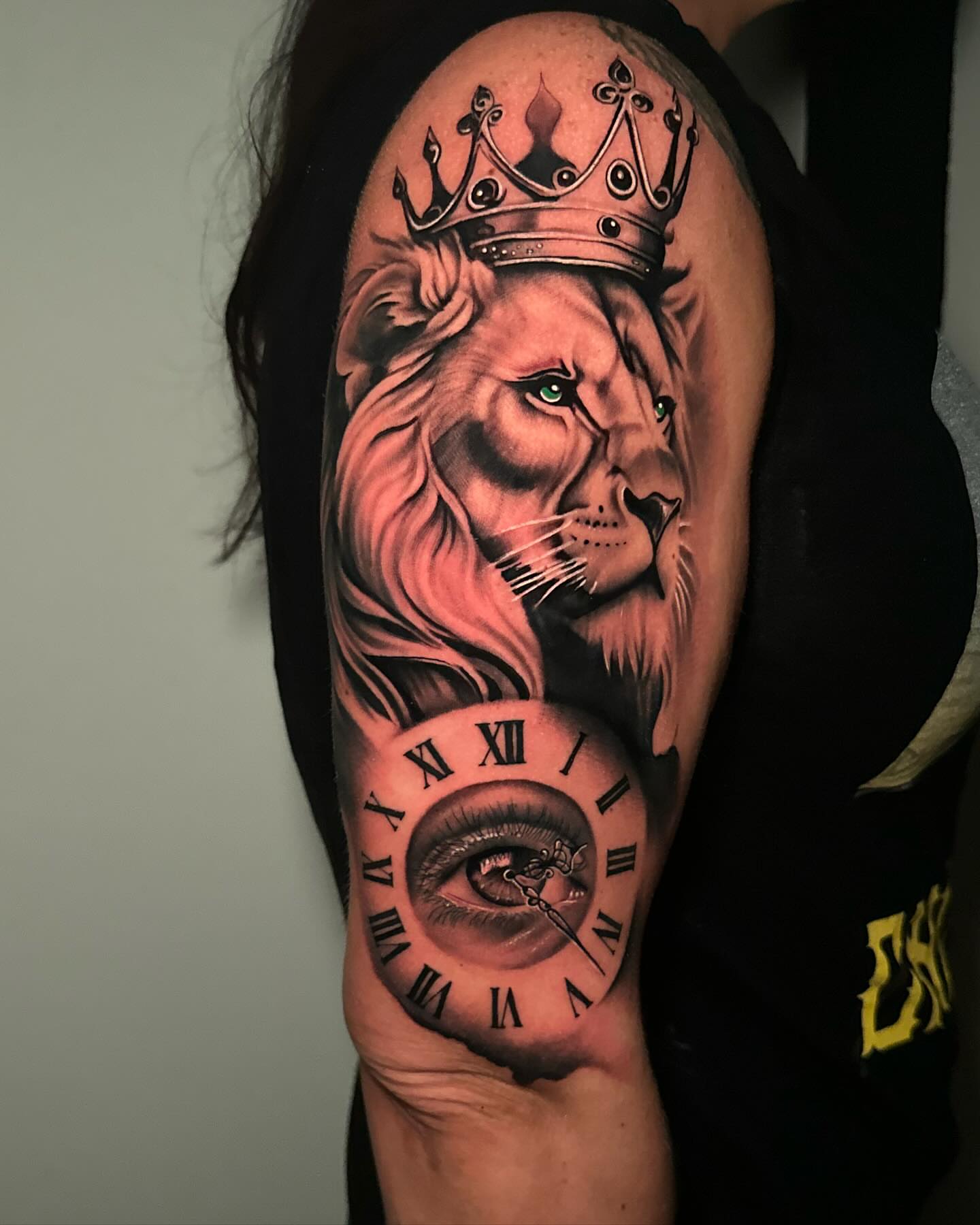 Tattoo by @tattoosbymiguel — realism, dark_realism