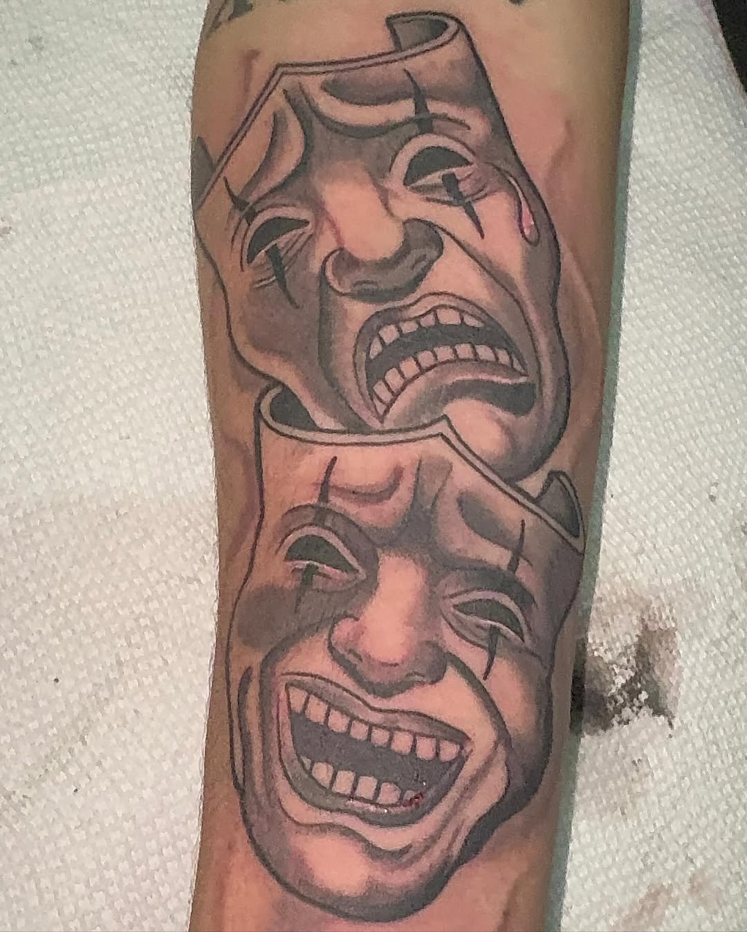 Tattoo by @artofwave5 — chicano, black_and_grey