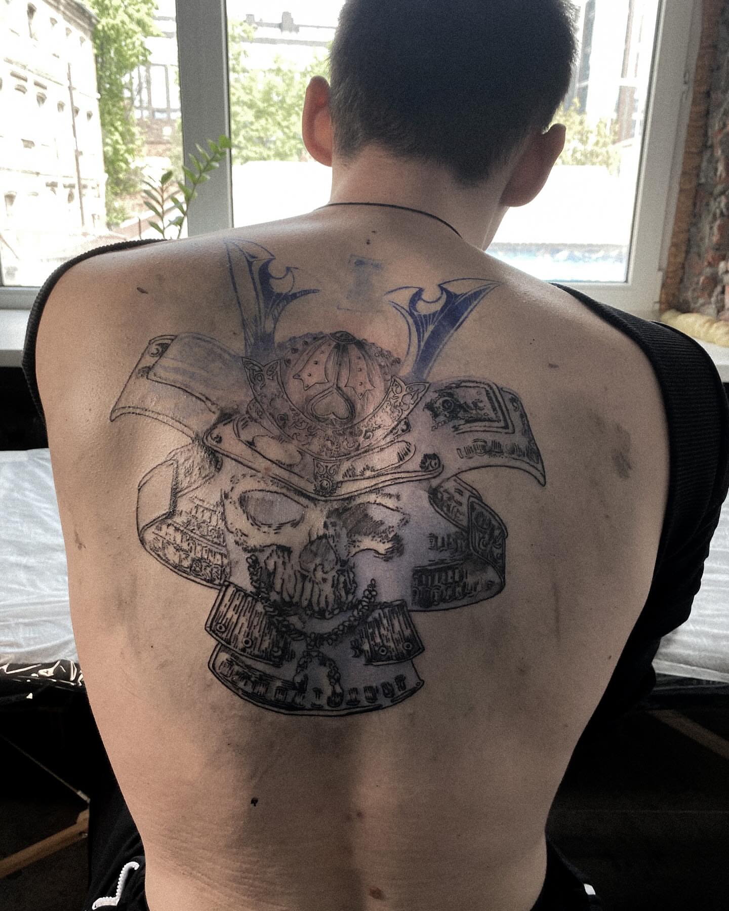 Tattoo by @web4tt — black_and_grey, realism