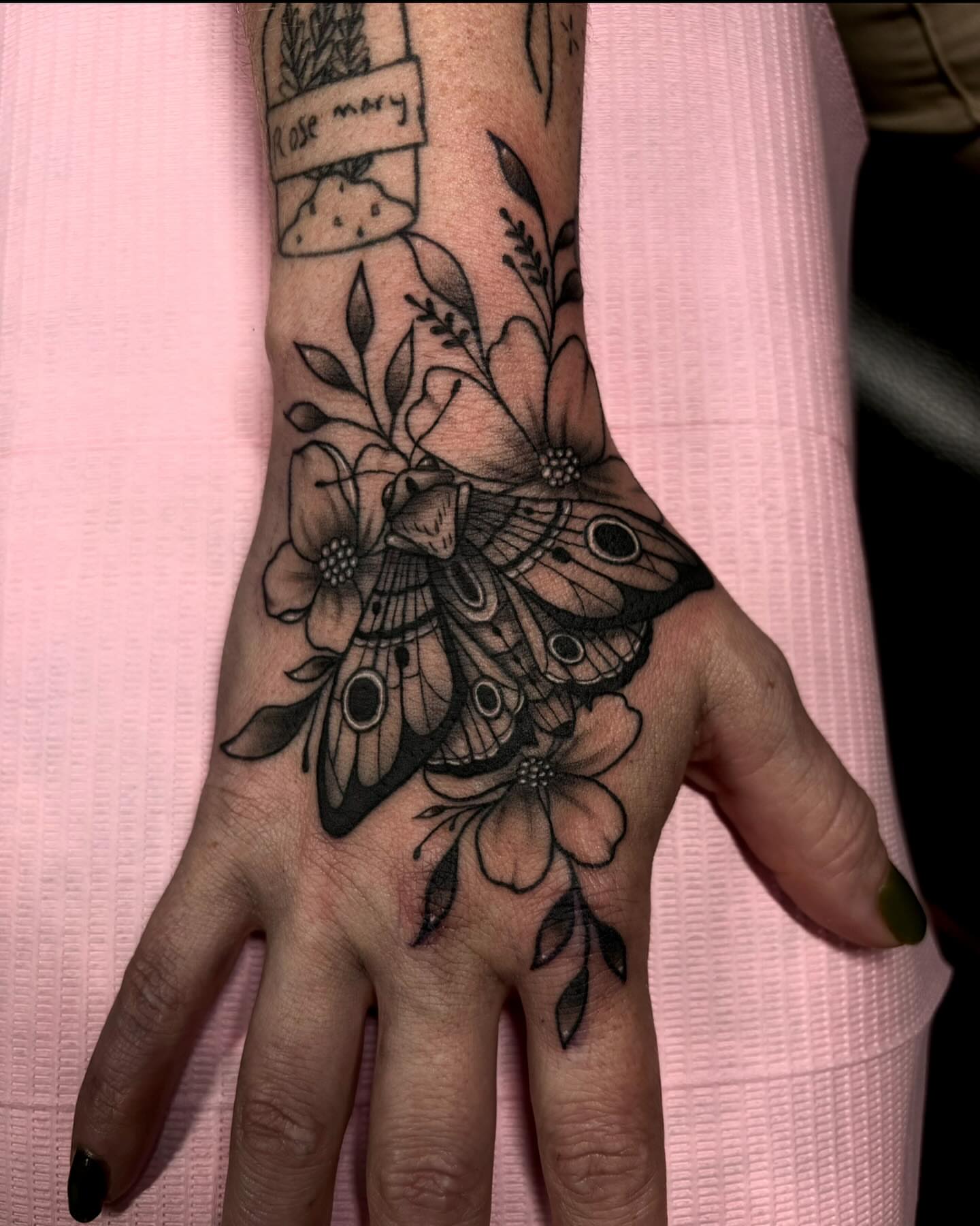 Tattoo by @tatutrust — black_and_grey