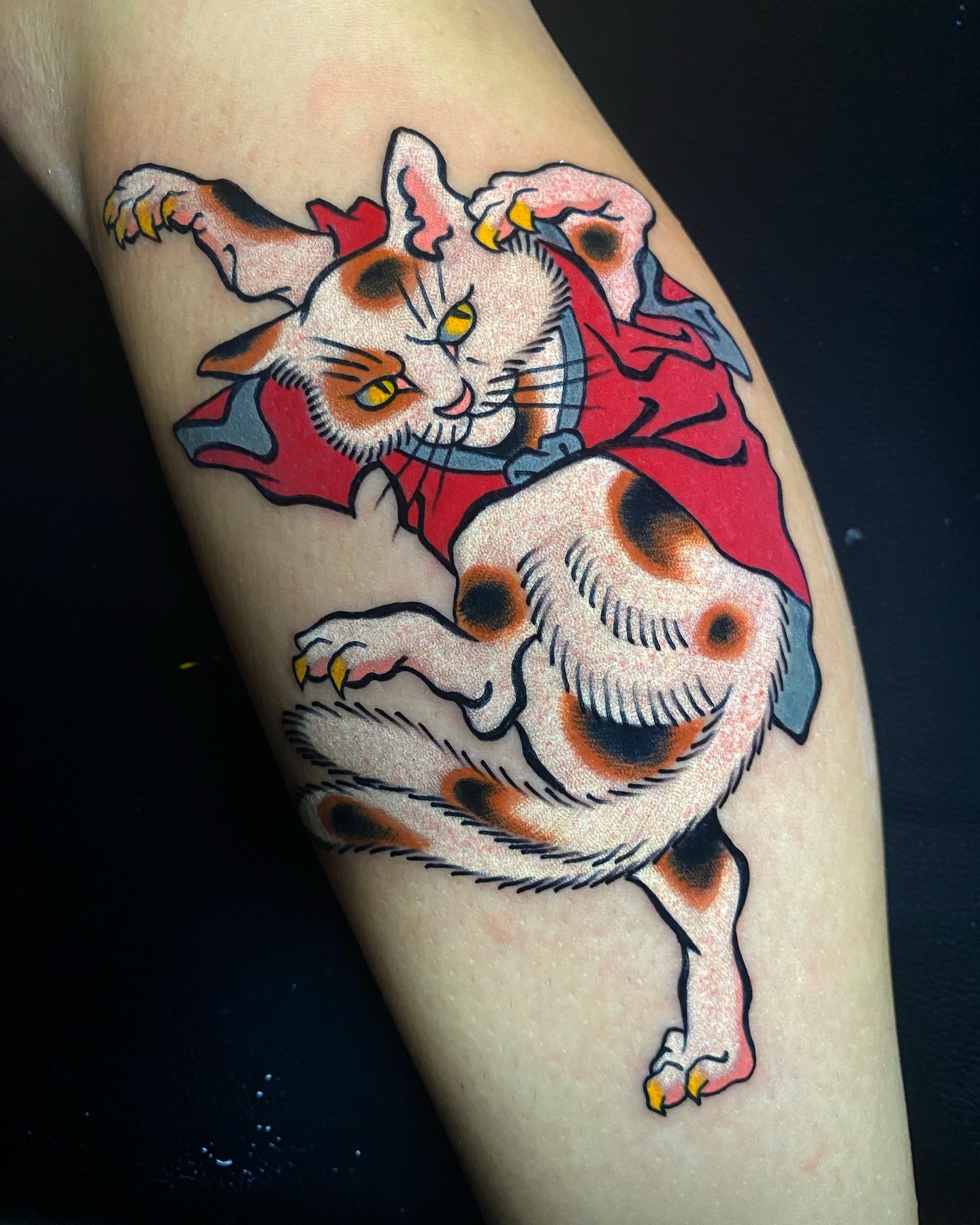 Tattoo by @scabtender — american_traditional