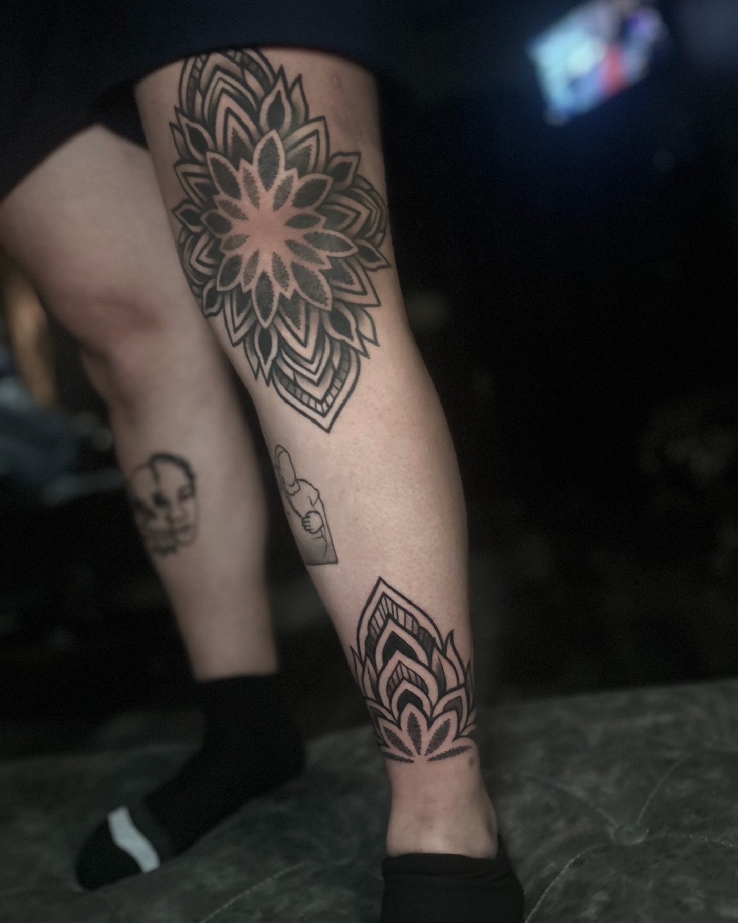 Tattoo by @ericharetattoo — black_and_grey