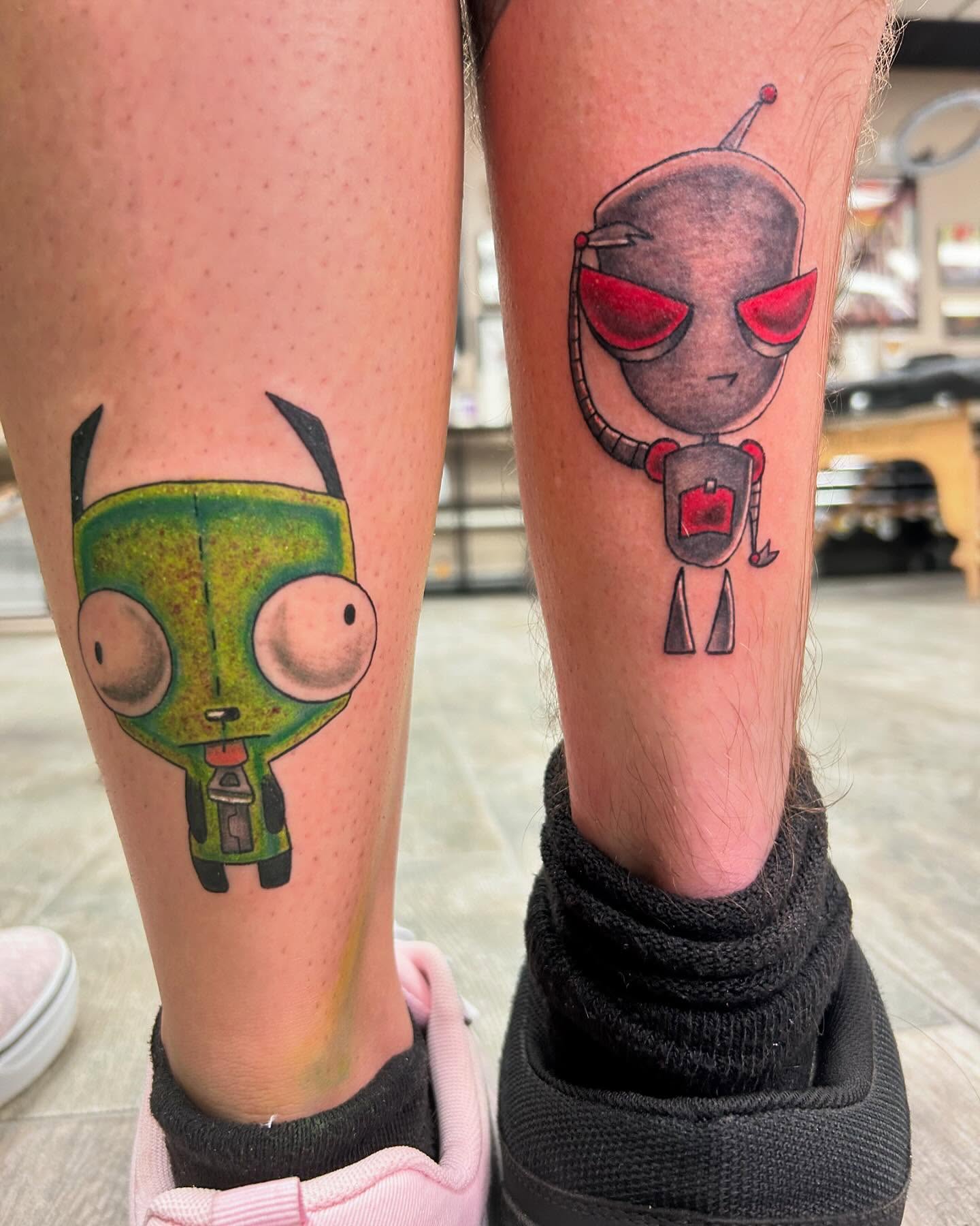 Tattoo by @d3athlore — anime