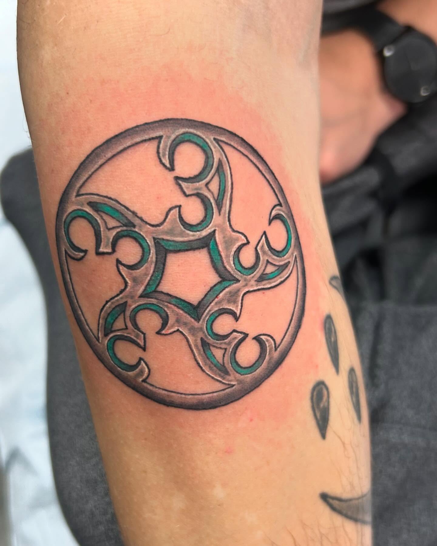 Tattoo by @d3athlore — geometric