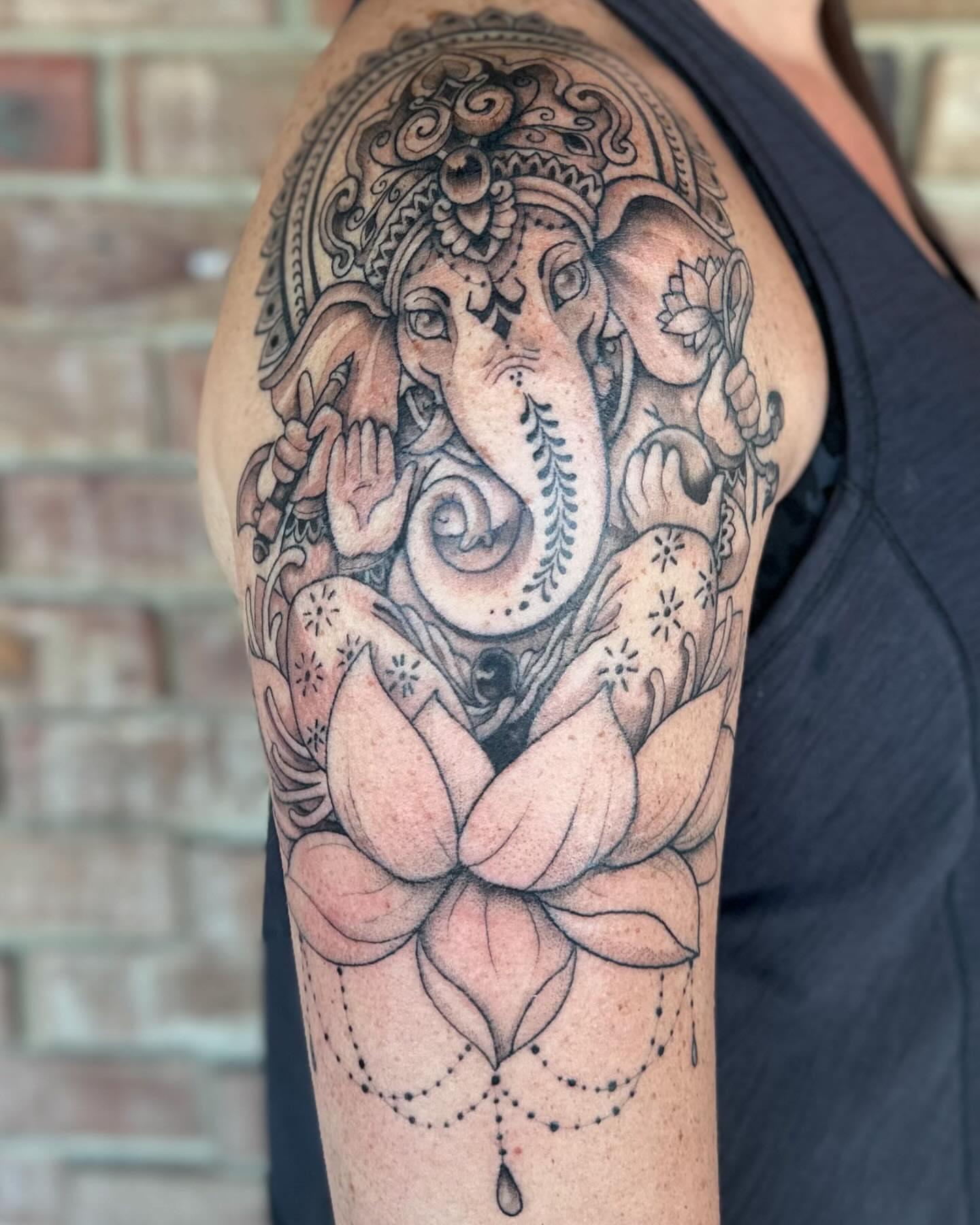 Tattoo by @boo_tomahawk — black_and_grey, ornamental