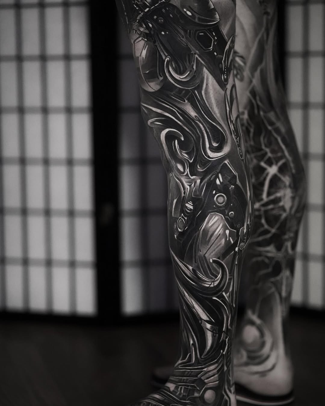 Tattoo by @_hello_vas โ realism, black_and_grey