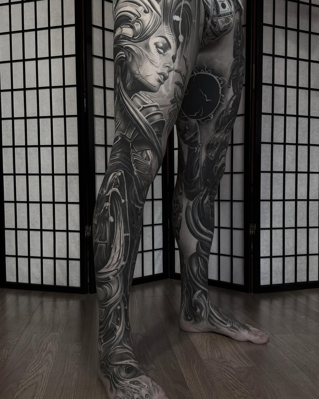 Tattoo by @_hello_vas โ realism, black_and_grey