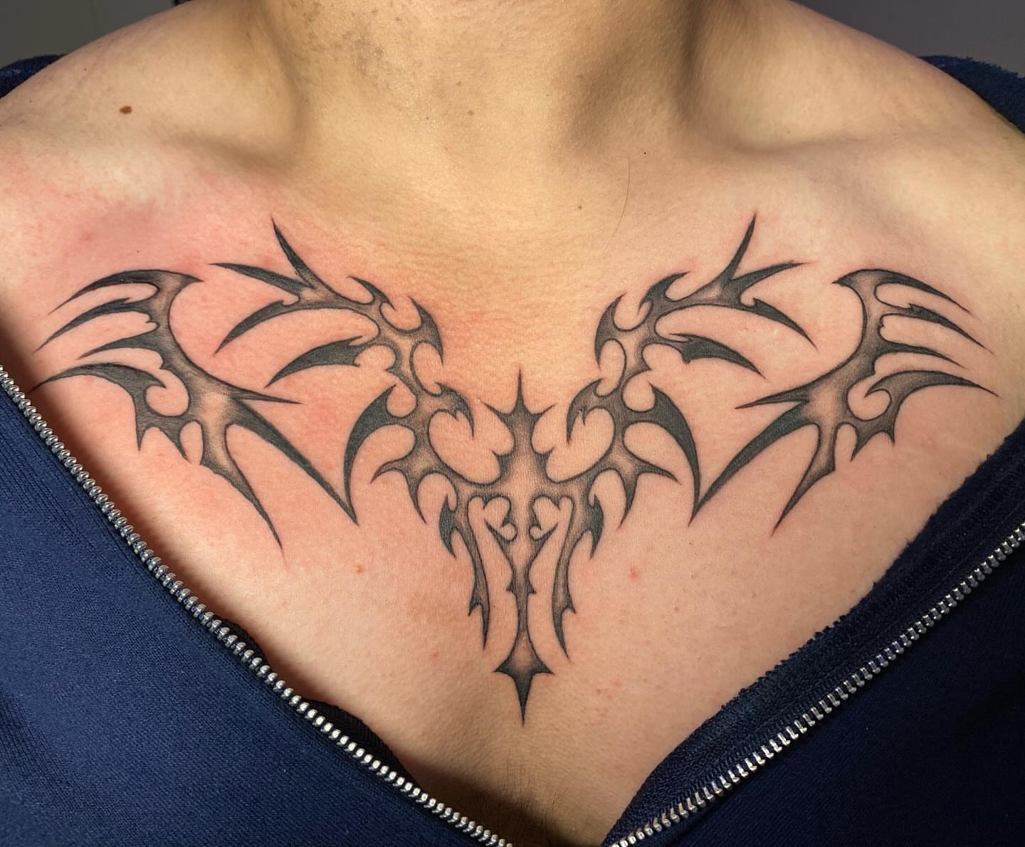 Tattoo by @skullsionink β tribal