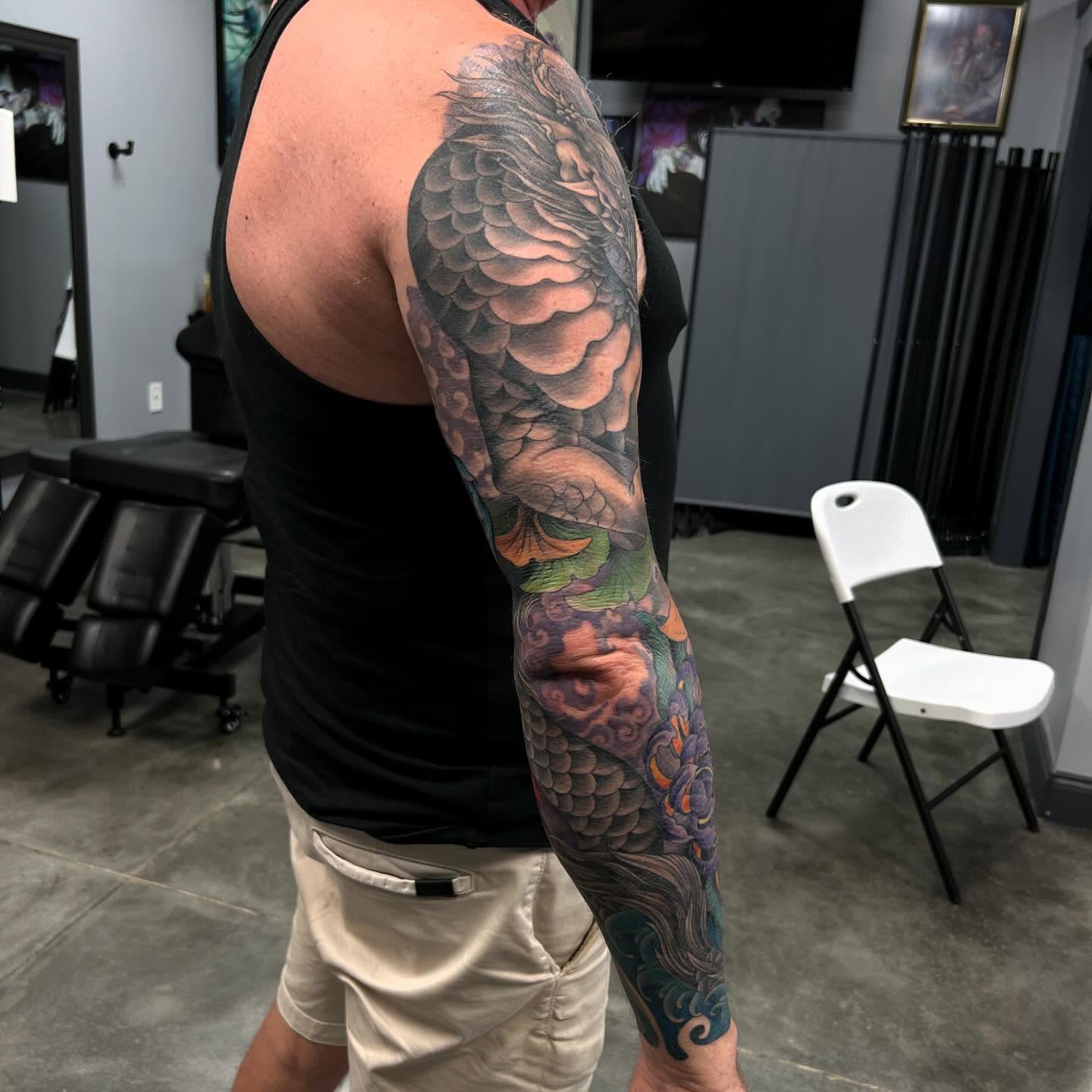 Tattoo by @skerrybrownie — japanese_irezumi