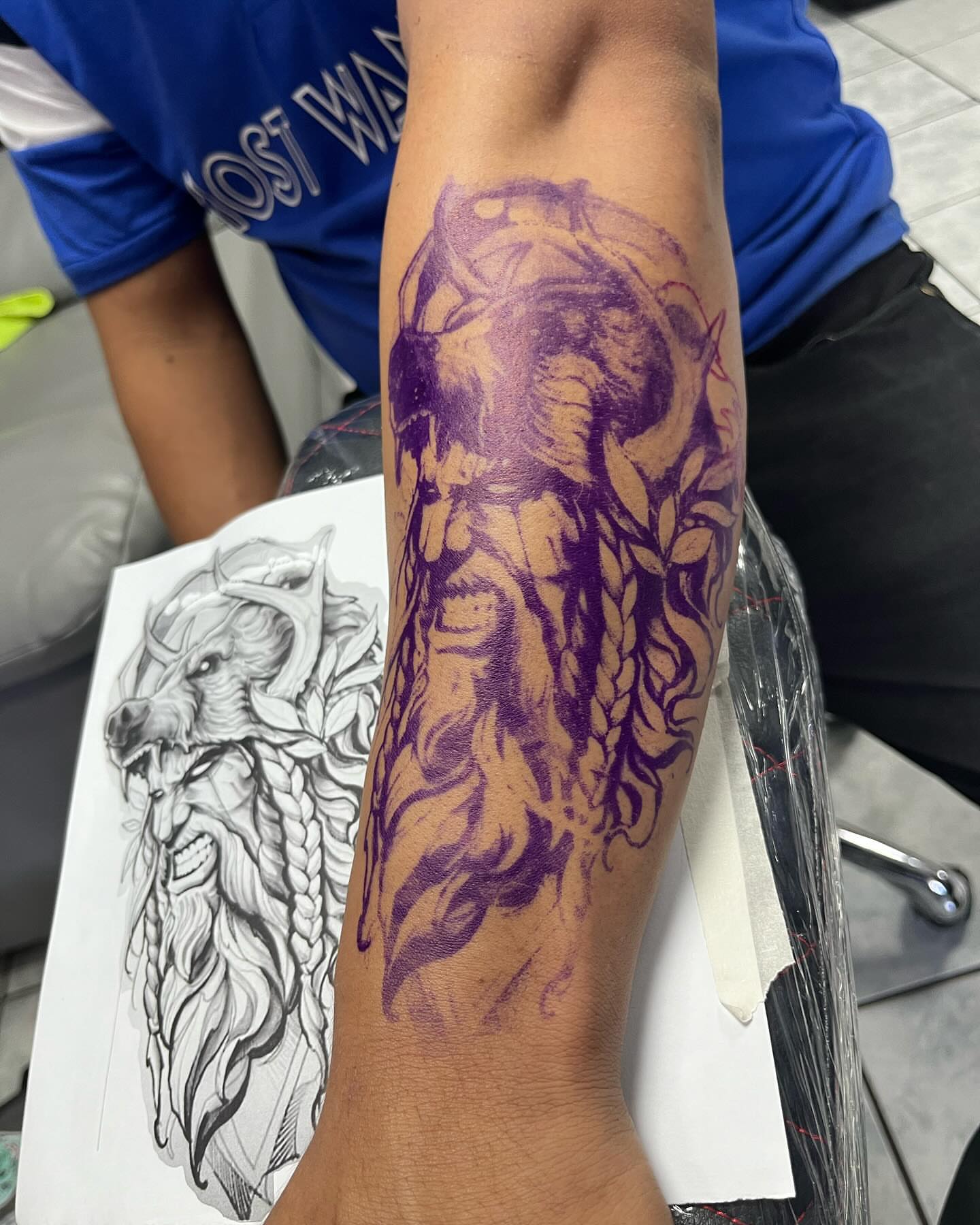 Tattoo by @alvinlouceltattooer — american_traditional, dotwork