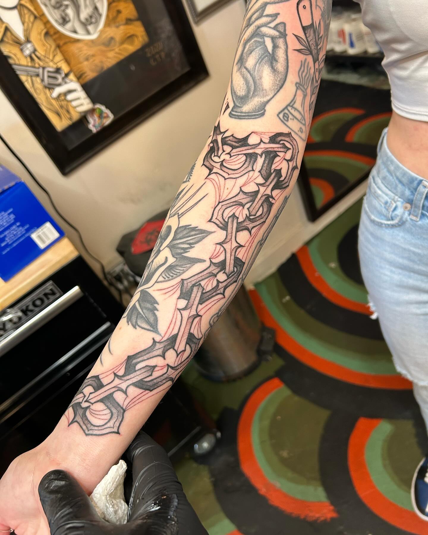 Tattoo by @samperrytattoos โ american_traditional, black_and_grey