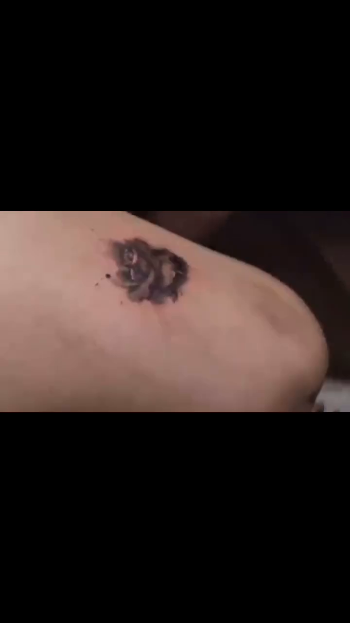Rose realism tattoo by Hot Dawg