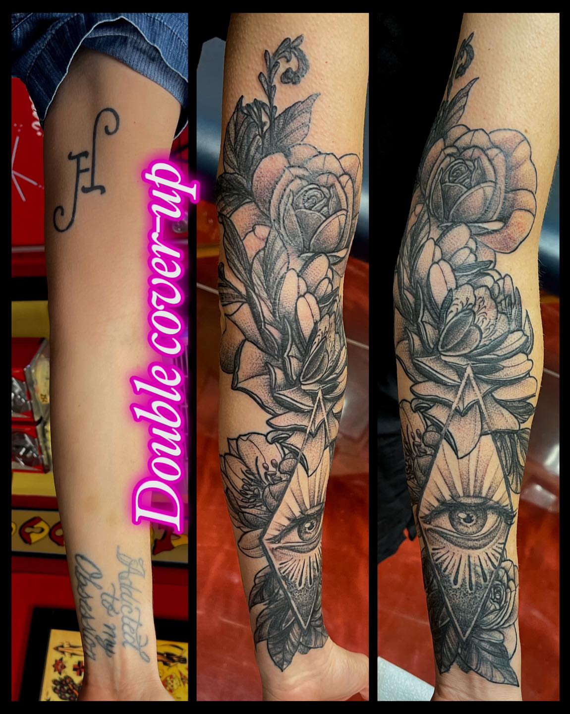 Tattoo by @famous77 — black_and_grey, realism