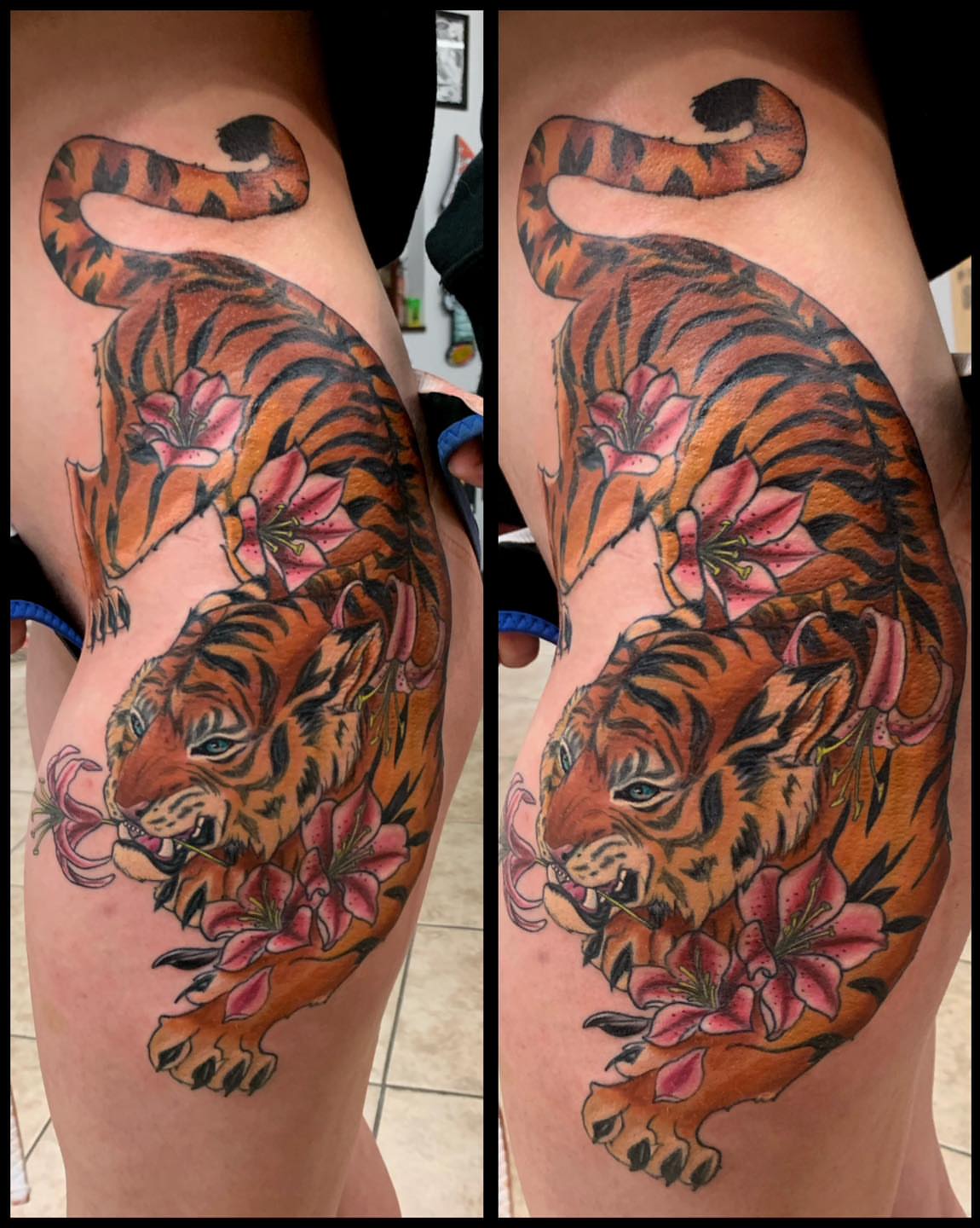 Tattoo by @famous77 — japanese_irezumi, realism