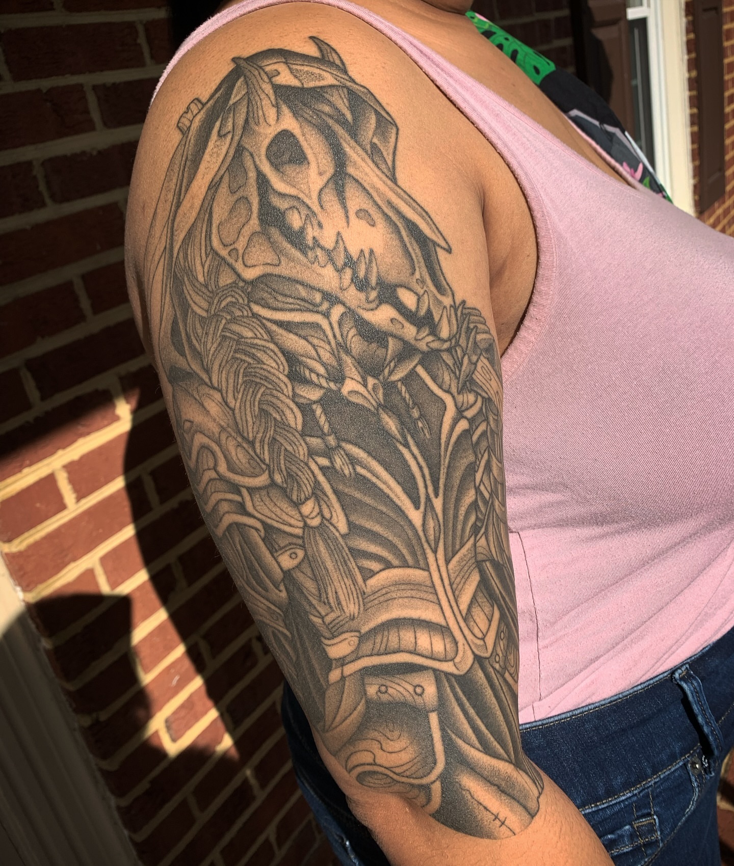Tattoo by @colleen_bricker — black_and_grey, realism