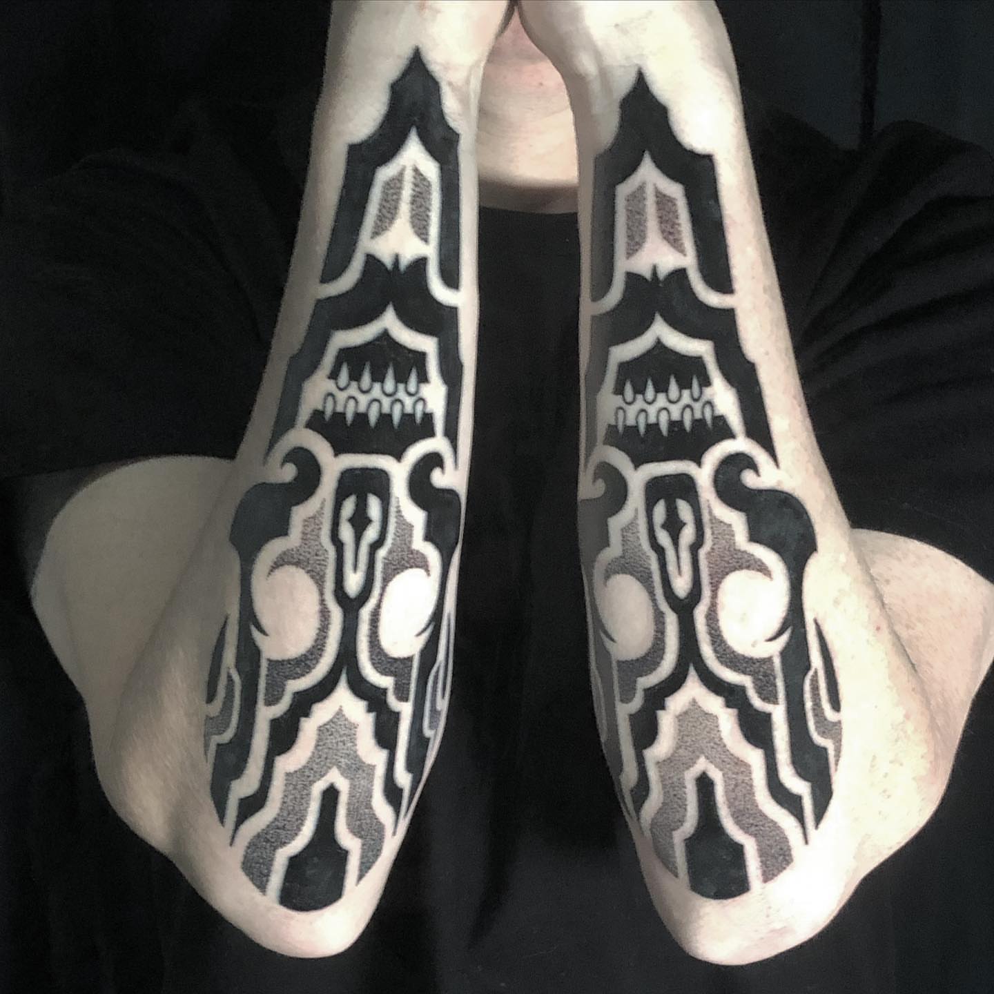 Tattoo by @setharcane — geometric