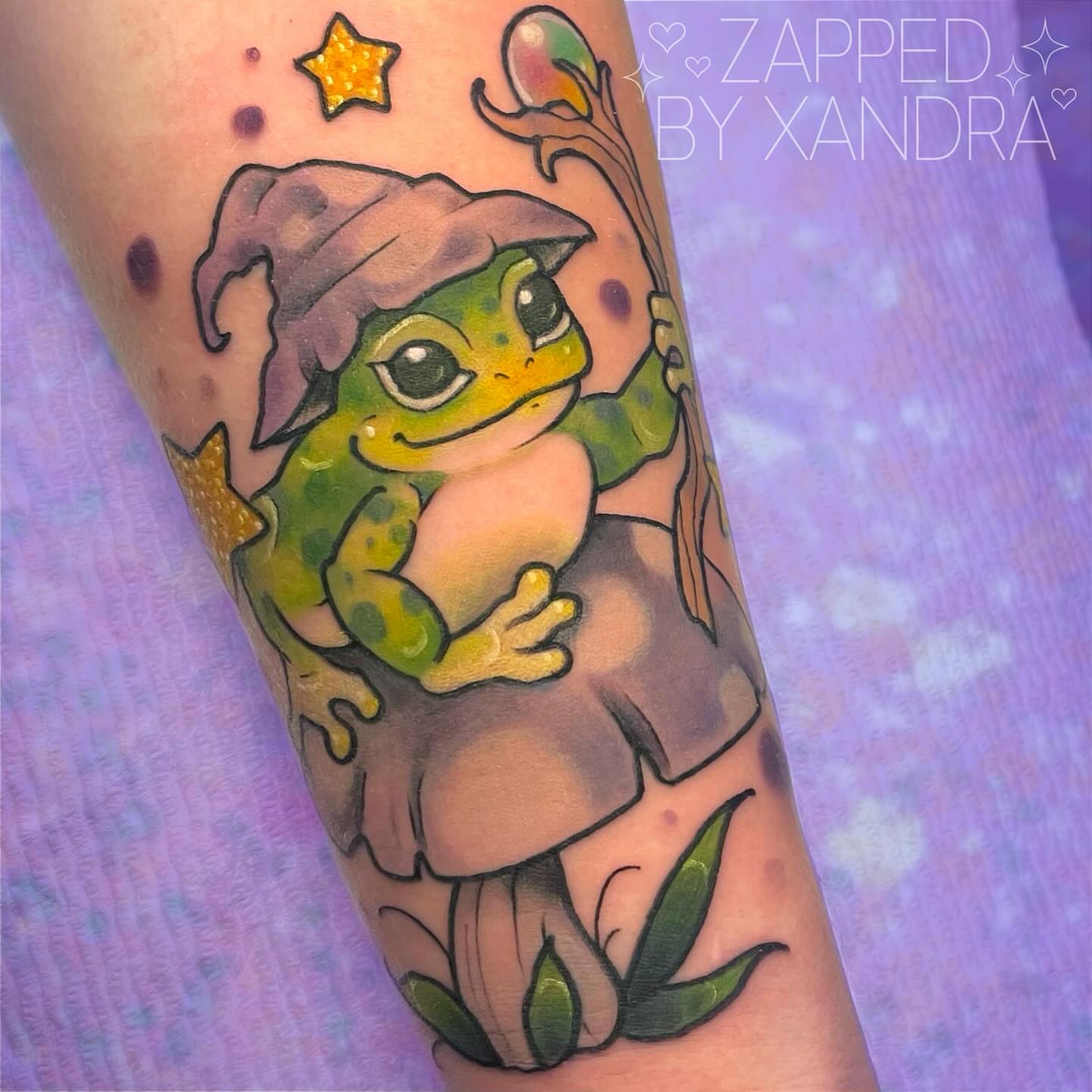 Tattoo by @zappedbyxandra โ dotwork, realism
