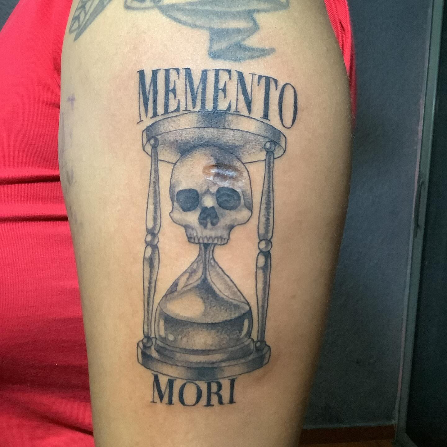 Tattoo by @alvinlouceltattooer — black_and_grey