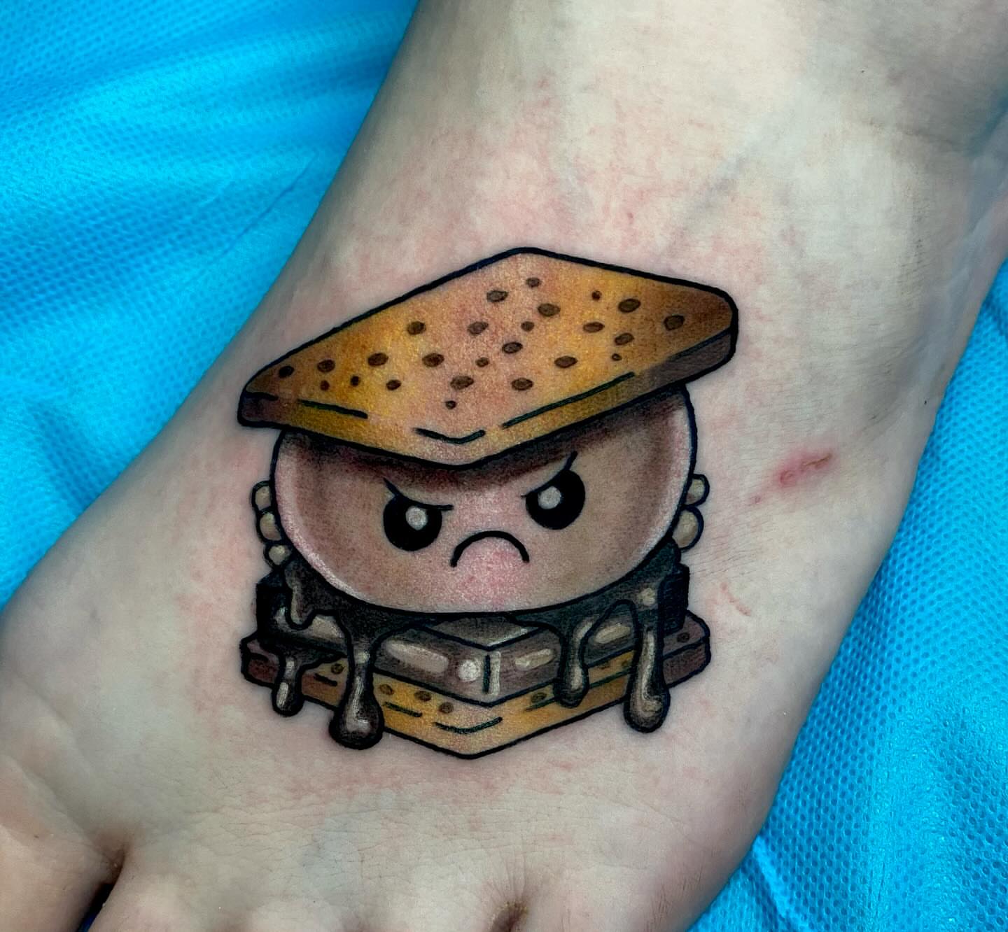 Tattoo by @virginiasamtattoo — dotwork