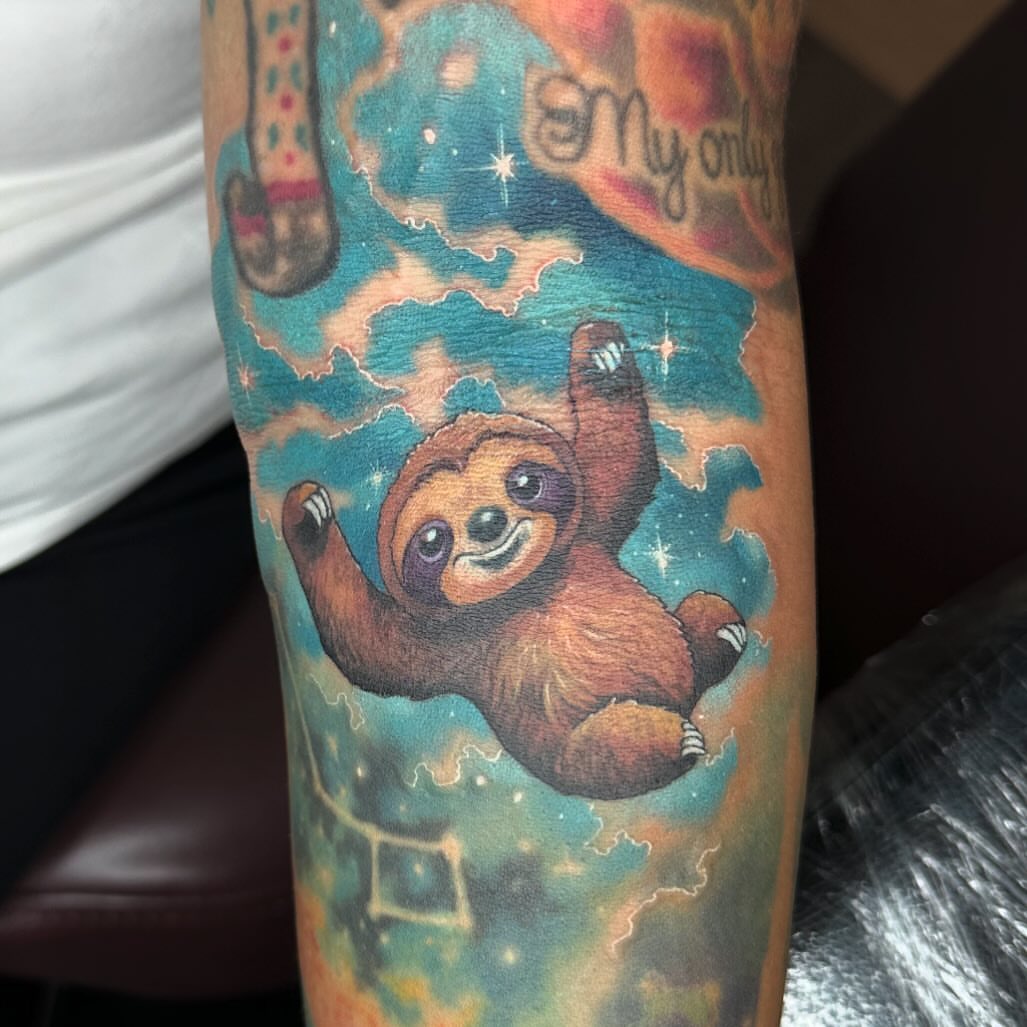 Tattoo by @oscarariastattoos — realism, watercolor
