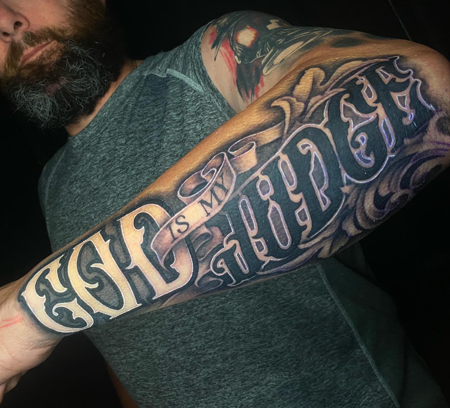 Tattoo by @ink2flesh — lettering_script