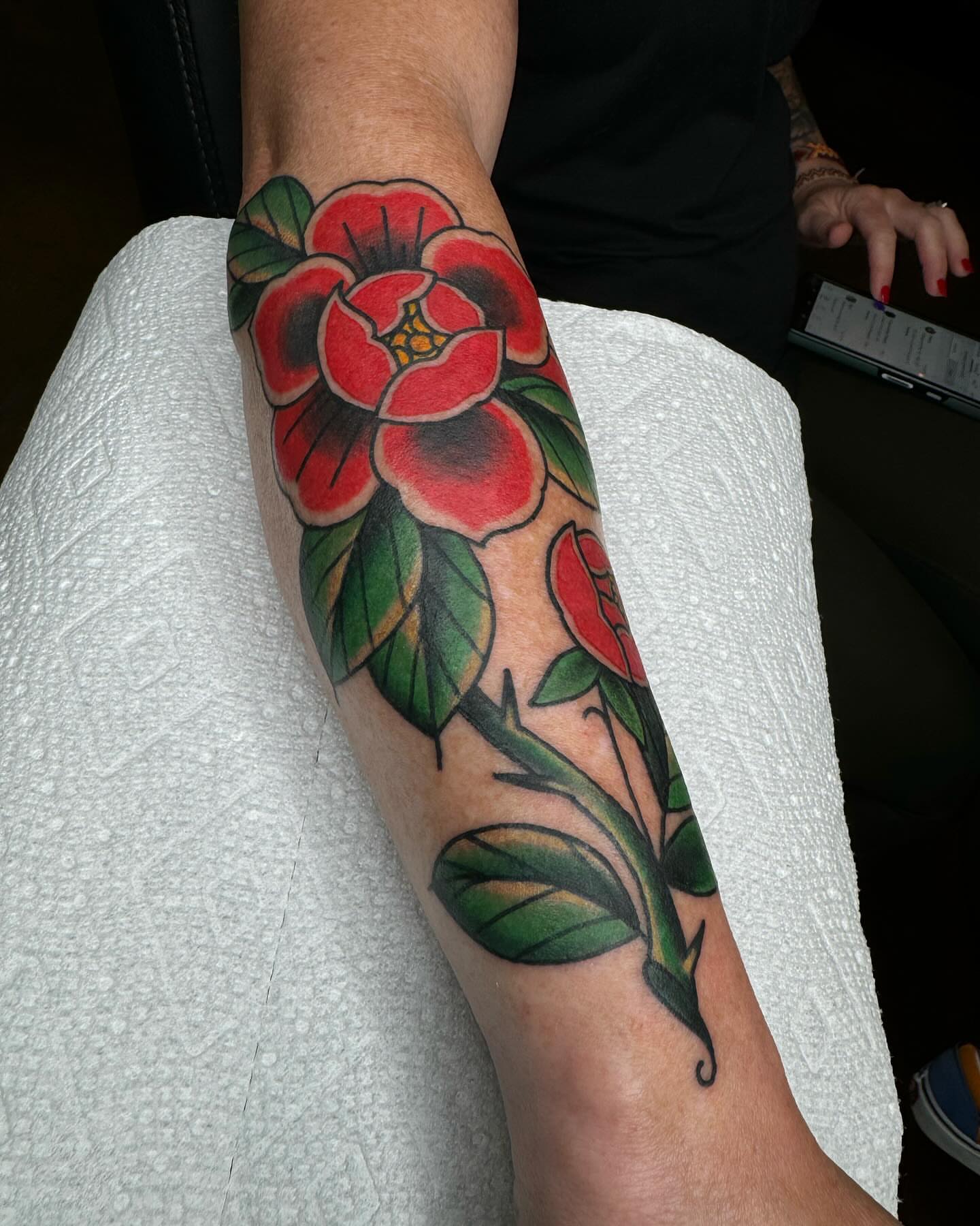 Tattoo by @thepaintedlady_tattoo — american_traditional