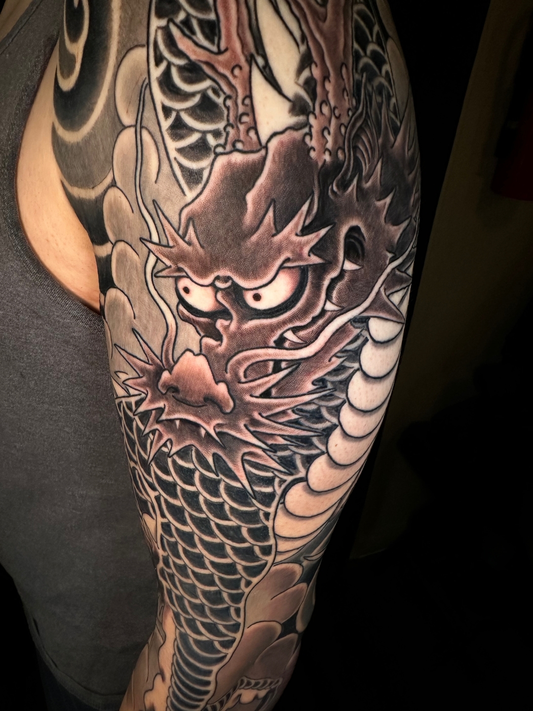 Tattoo by @meanoldtim — japanese_irezumi