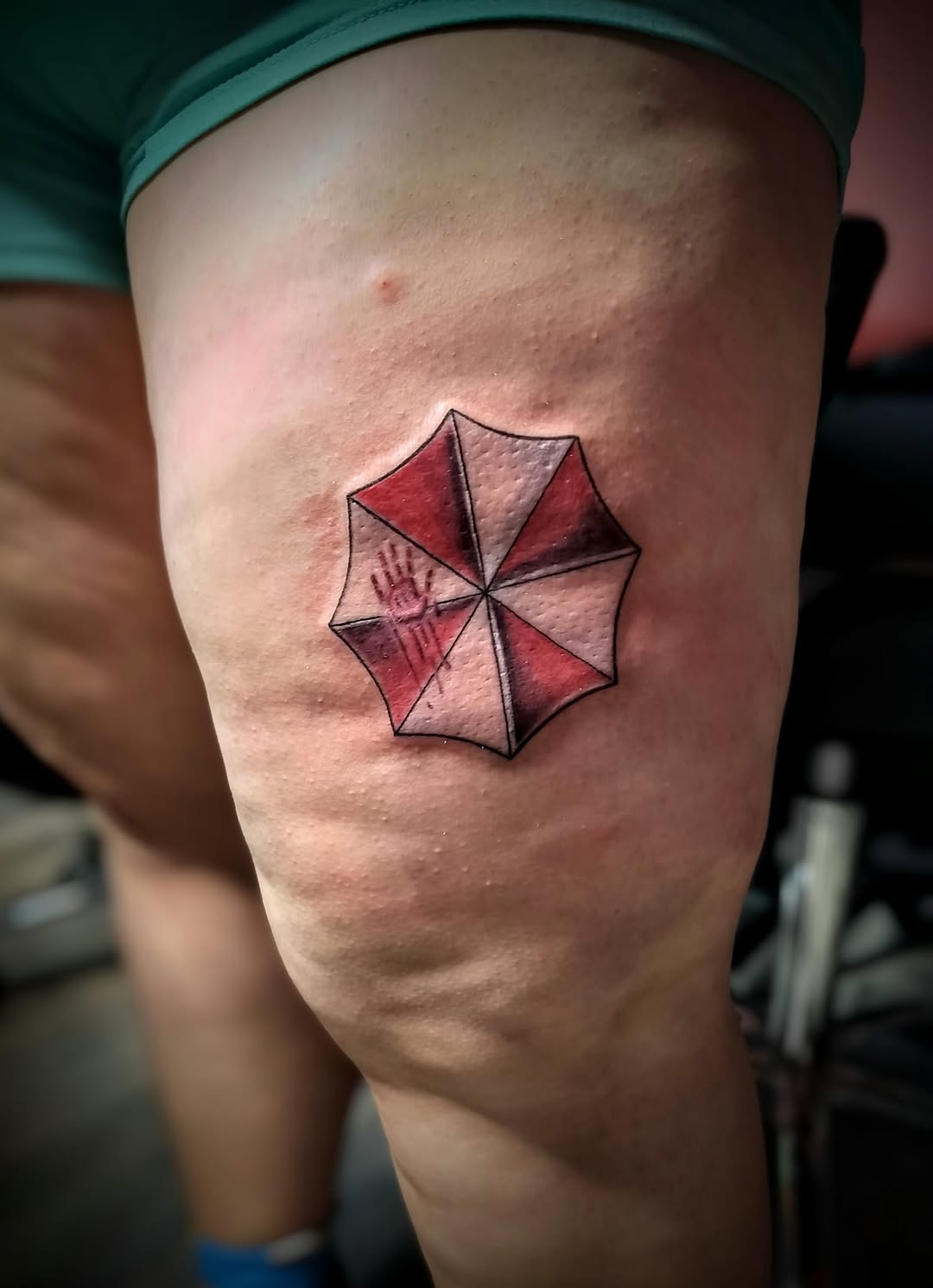 Tattoo by @creepybeazily — blackwork, realism