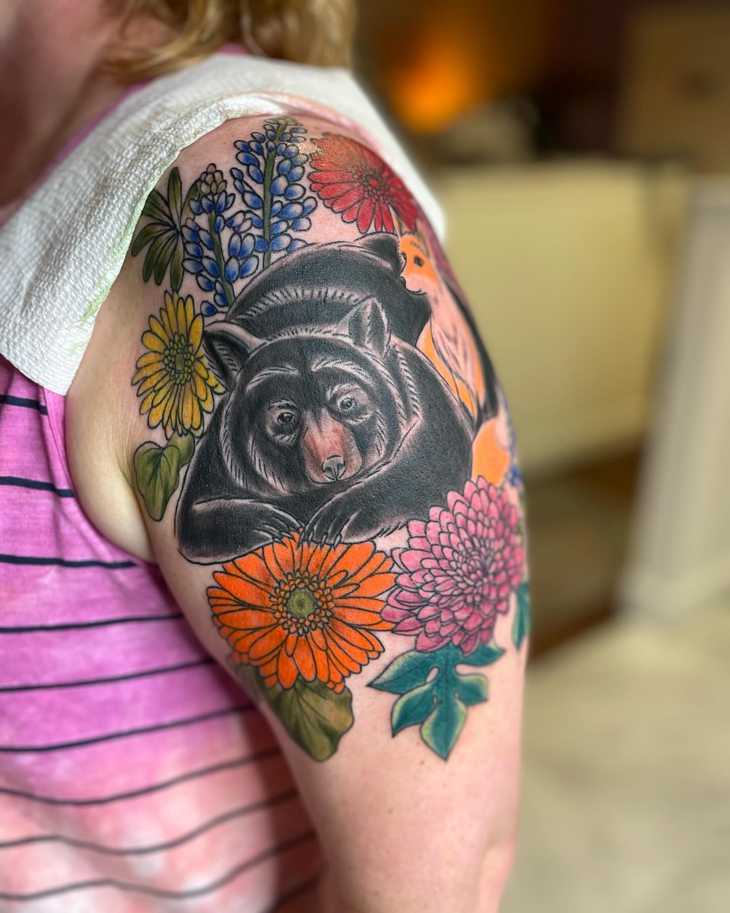 Tattoo by @blackcatcrap — american_traditional, realism