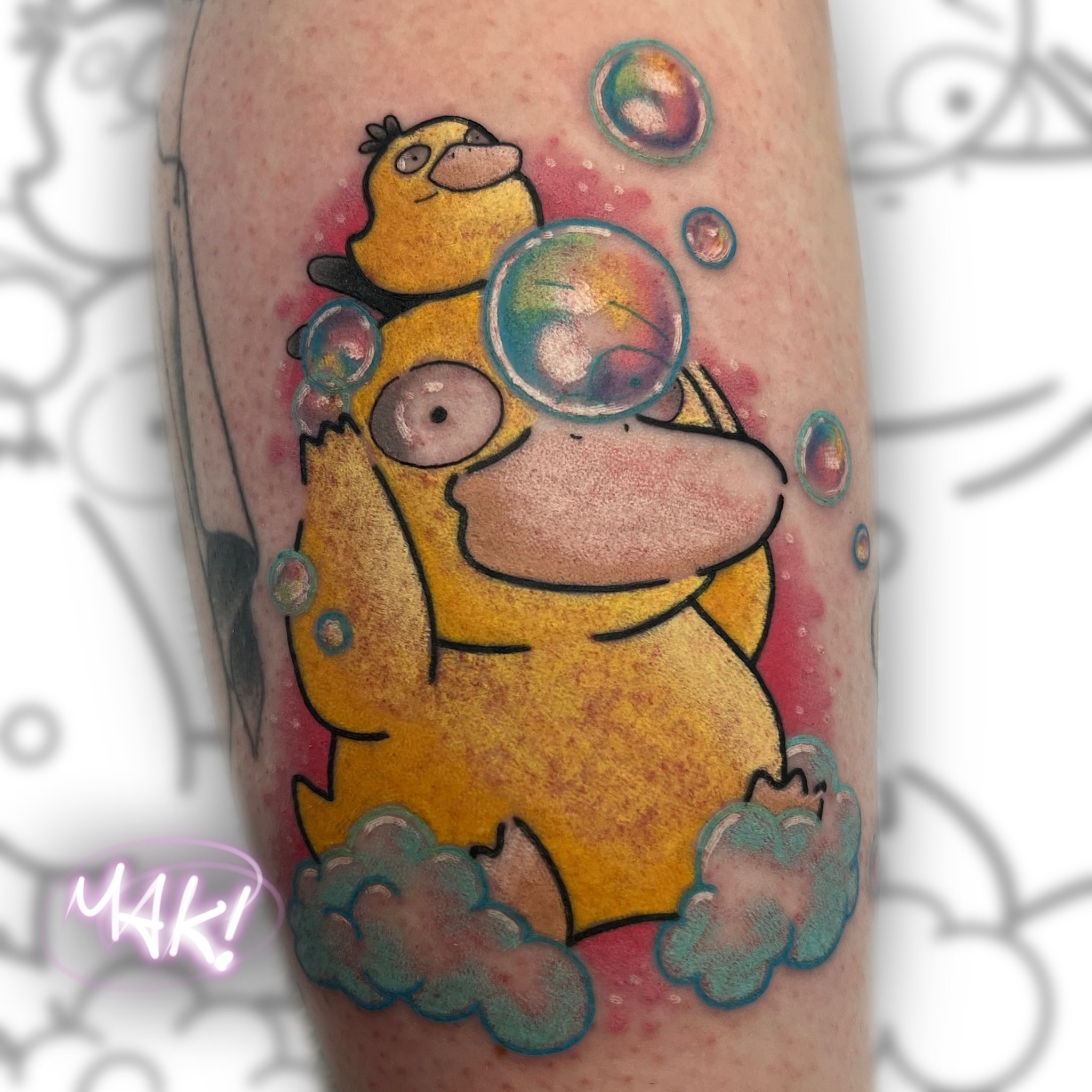 Tattoo by @probablymakayla — new_school, watercolor