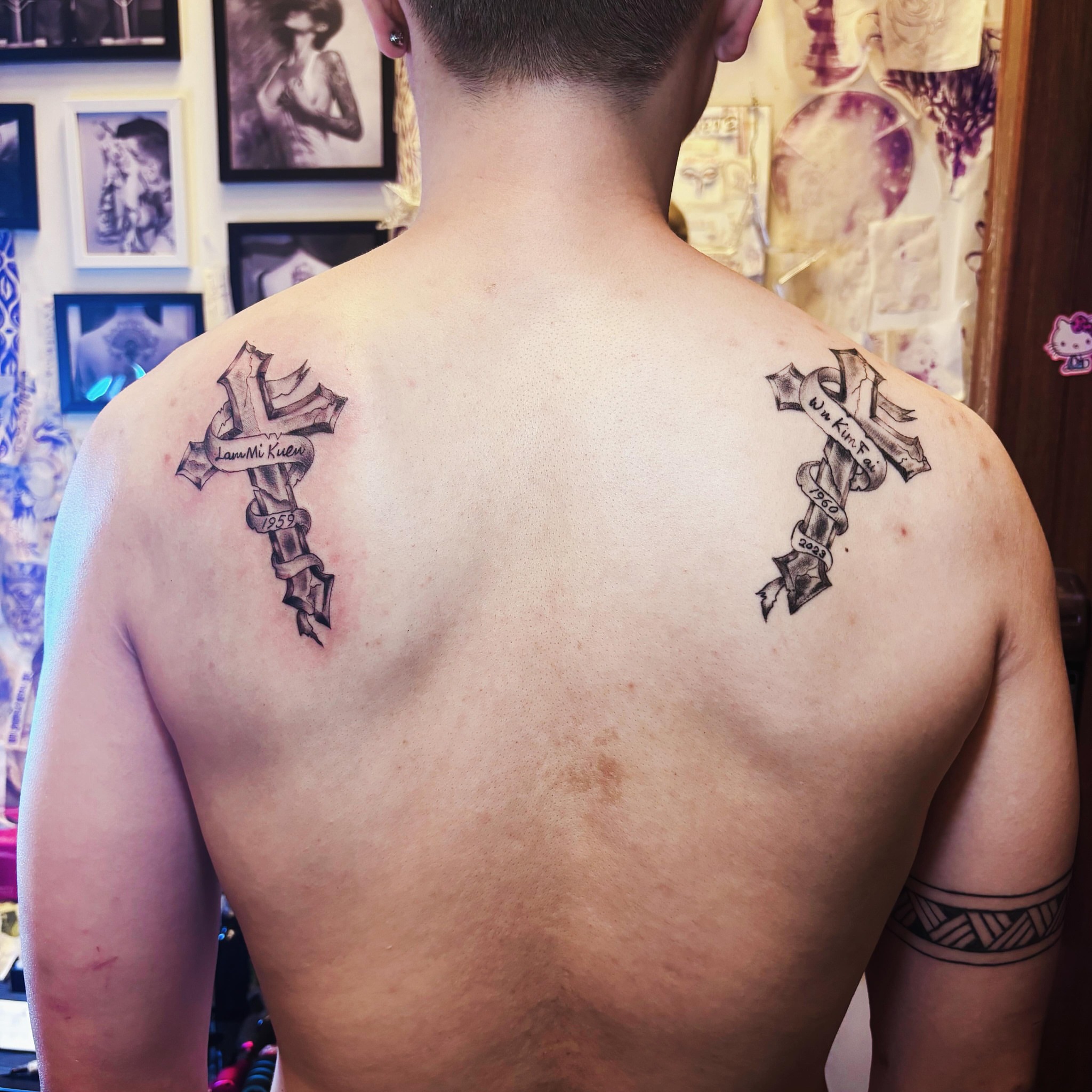 Tattoo by @sagittarius_tattoohk β black_and_grey