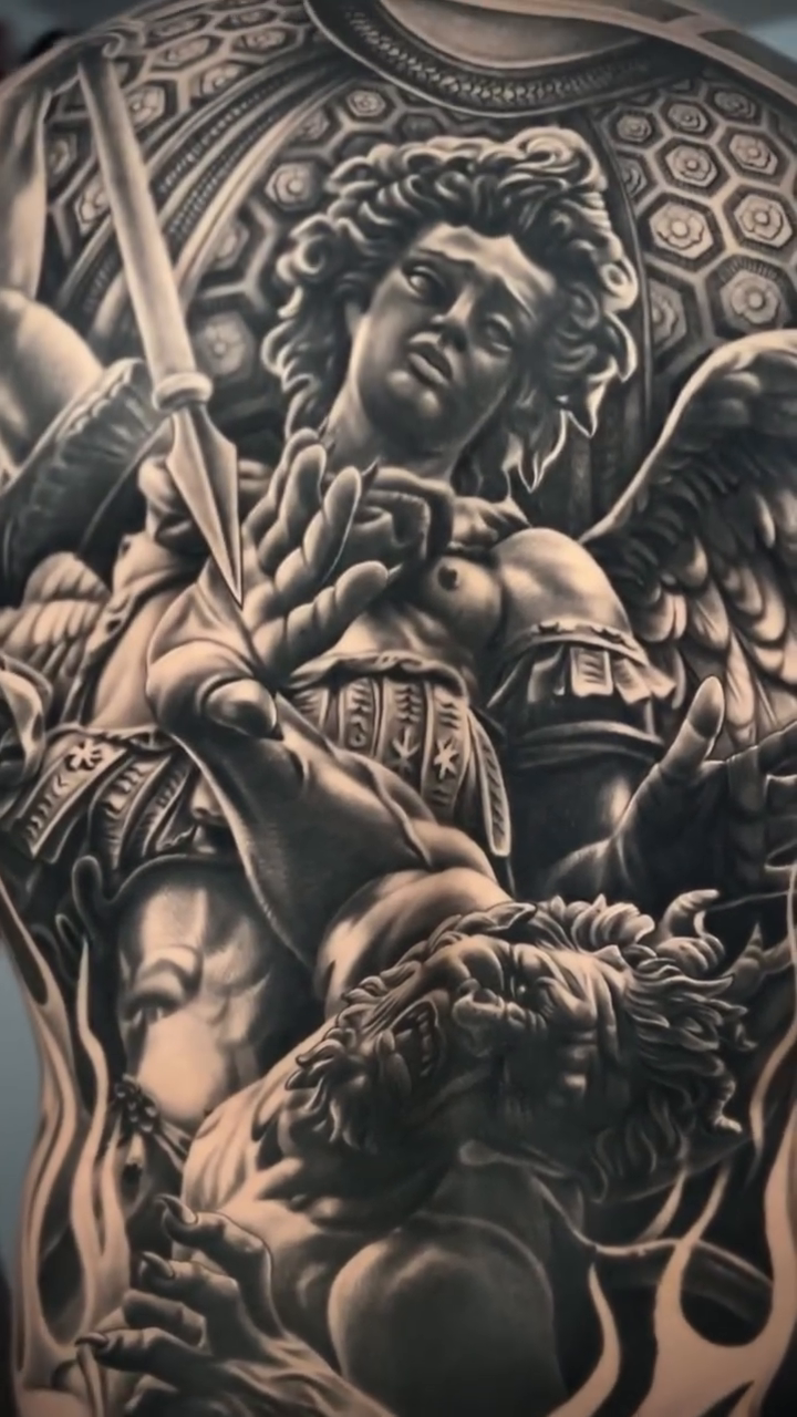 Tattoo by @tattoosbyshiva — realism, black_and_grey