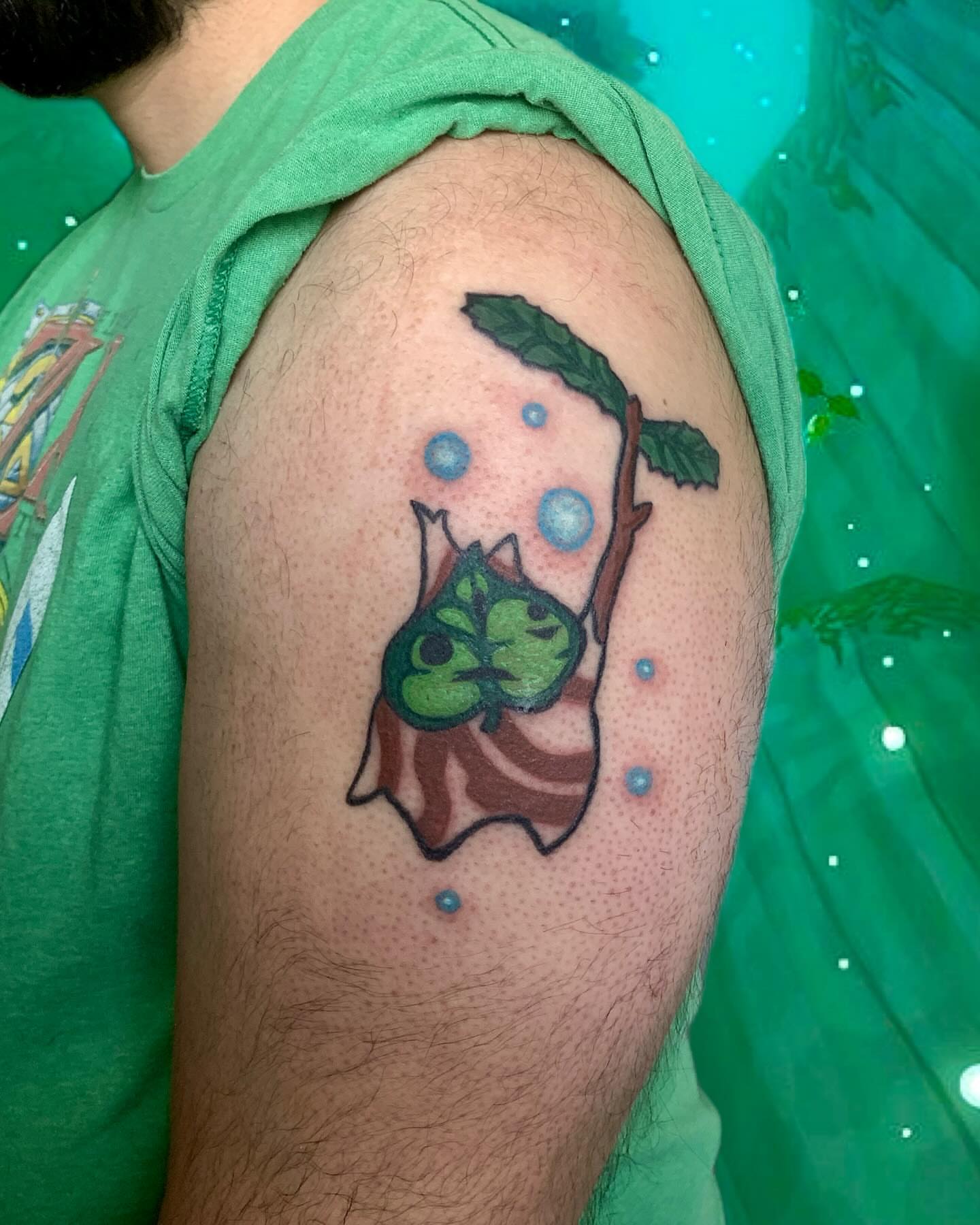 Tattoo by @rilakkaya — dotwork