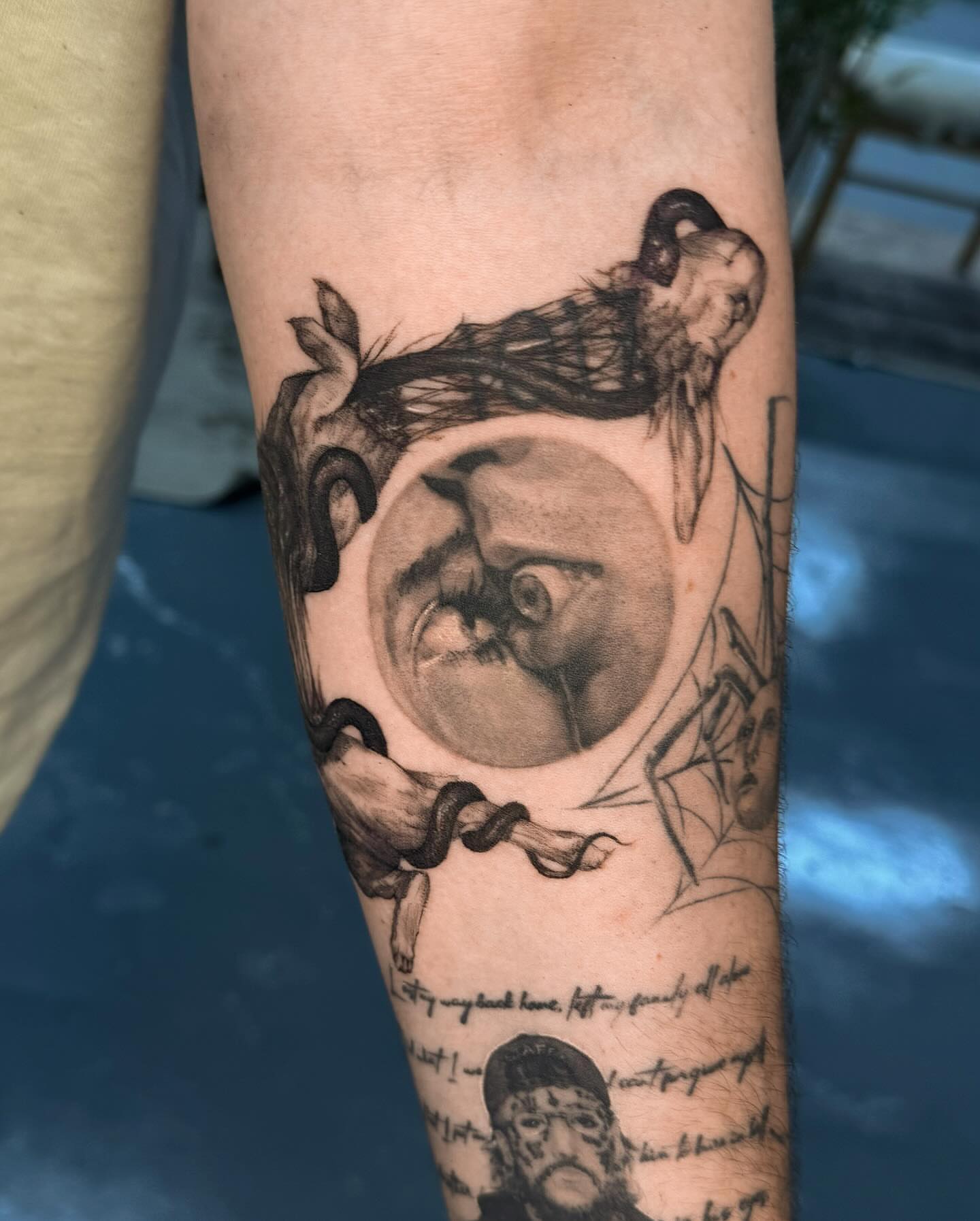 Tattoo by @mourning.tattoos — black_and_grey, realism