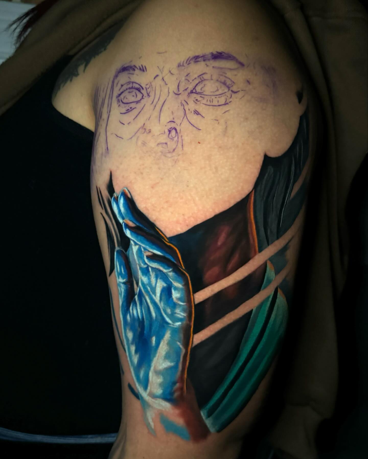 Tattoo by @inexortattoos — realism, dark_realism