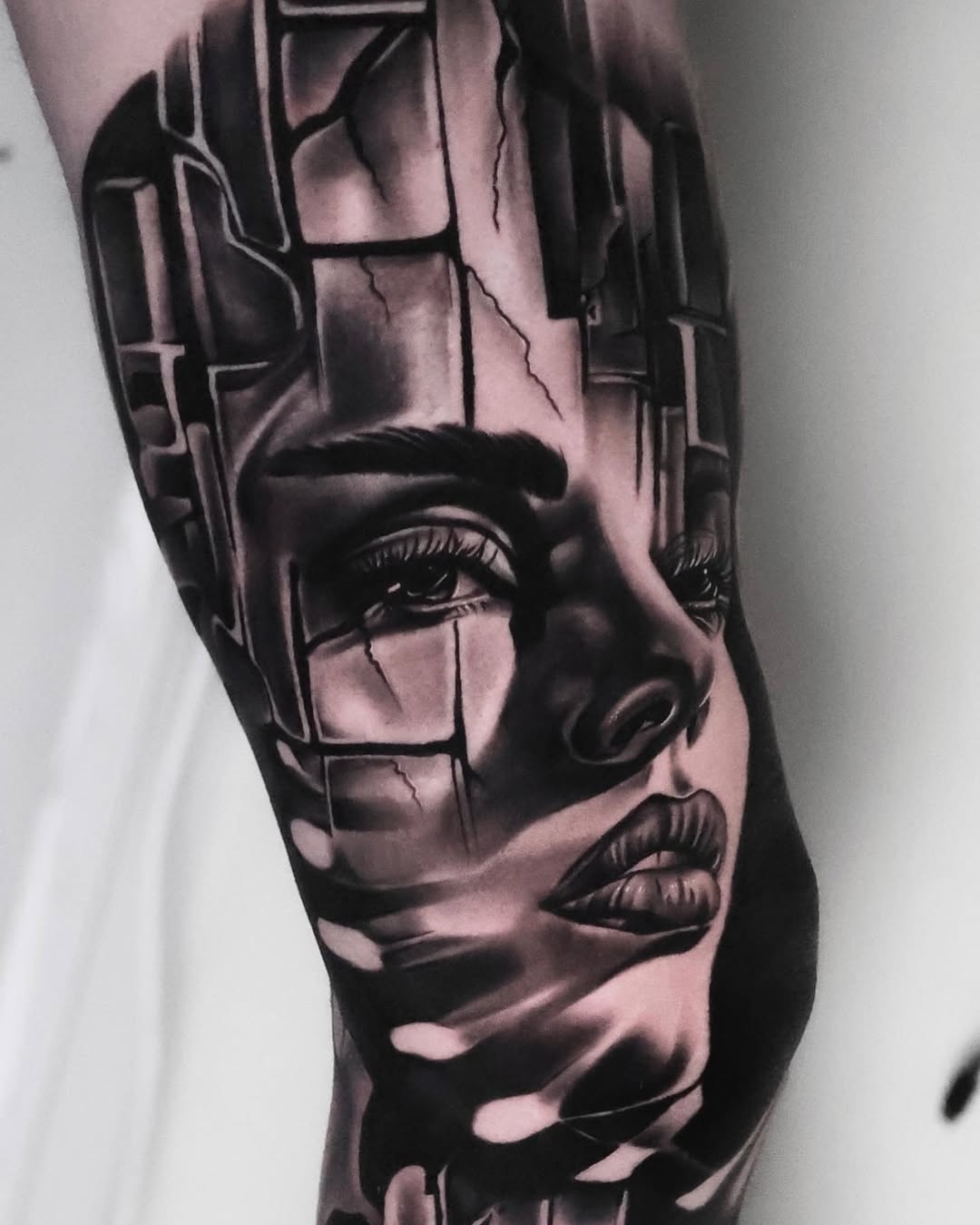 Tattoo work at Bizarre Bazaar Tattoo Convention 2026