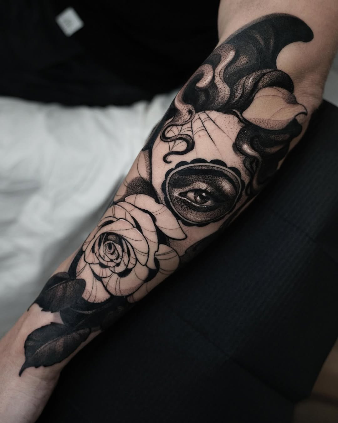 Tattoo by @tattoosbyale_ — black_and_grey, realism
