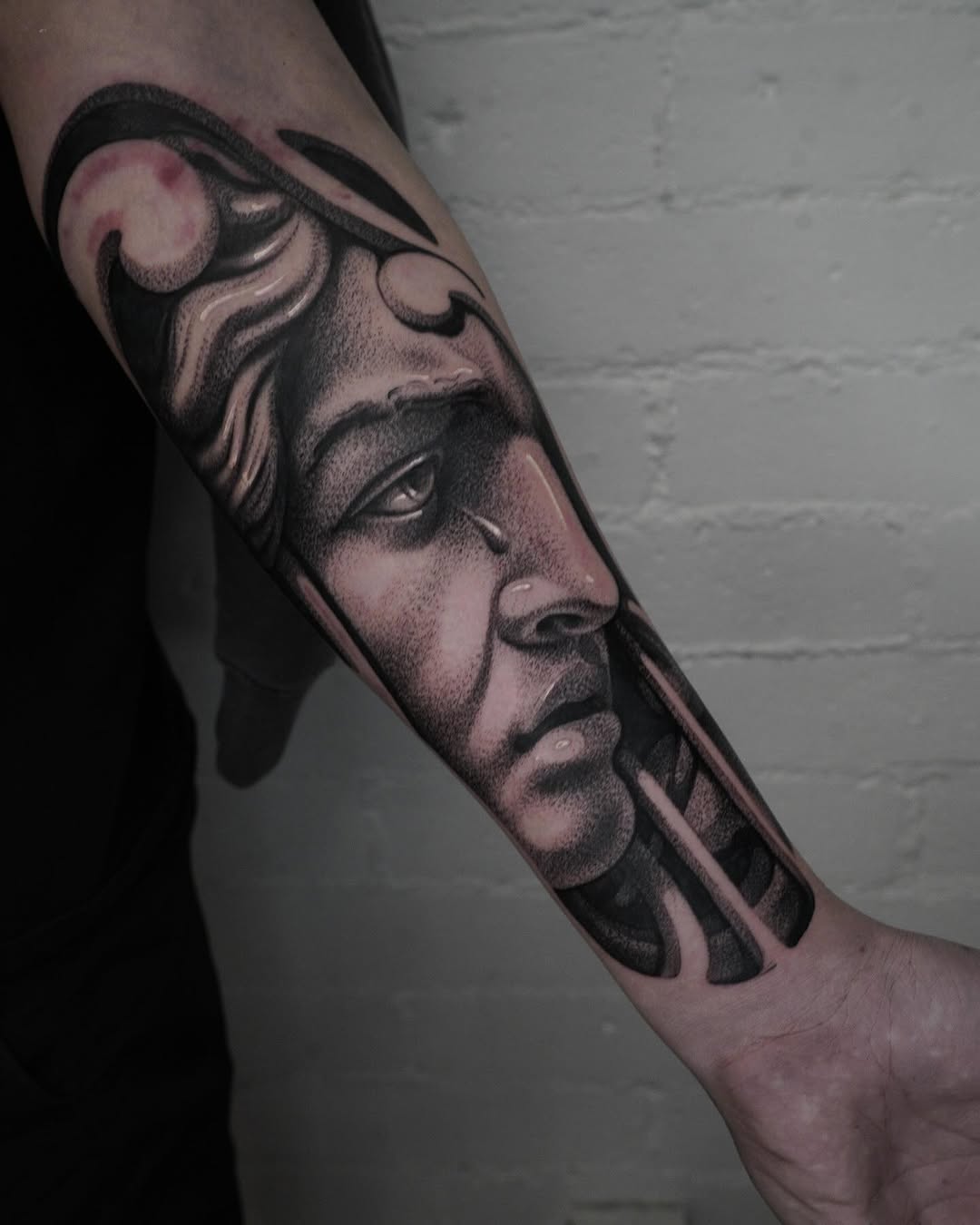 Tattoo by @tattoosbyale_ — realism, black_and_grey