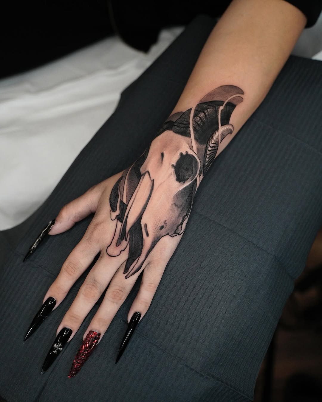Tattoo by @tattoosbyale_ — black_and_grey, realism