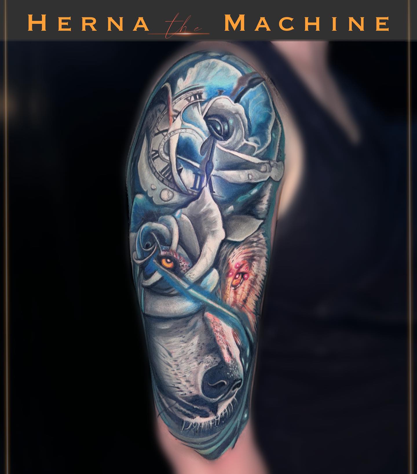 Tattoo by @herna.the.machine — realism, dark_realism
