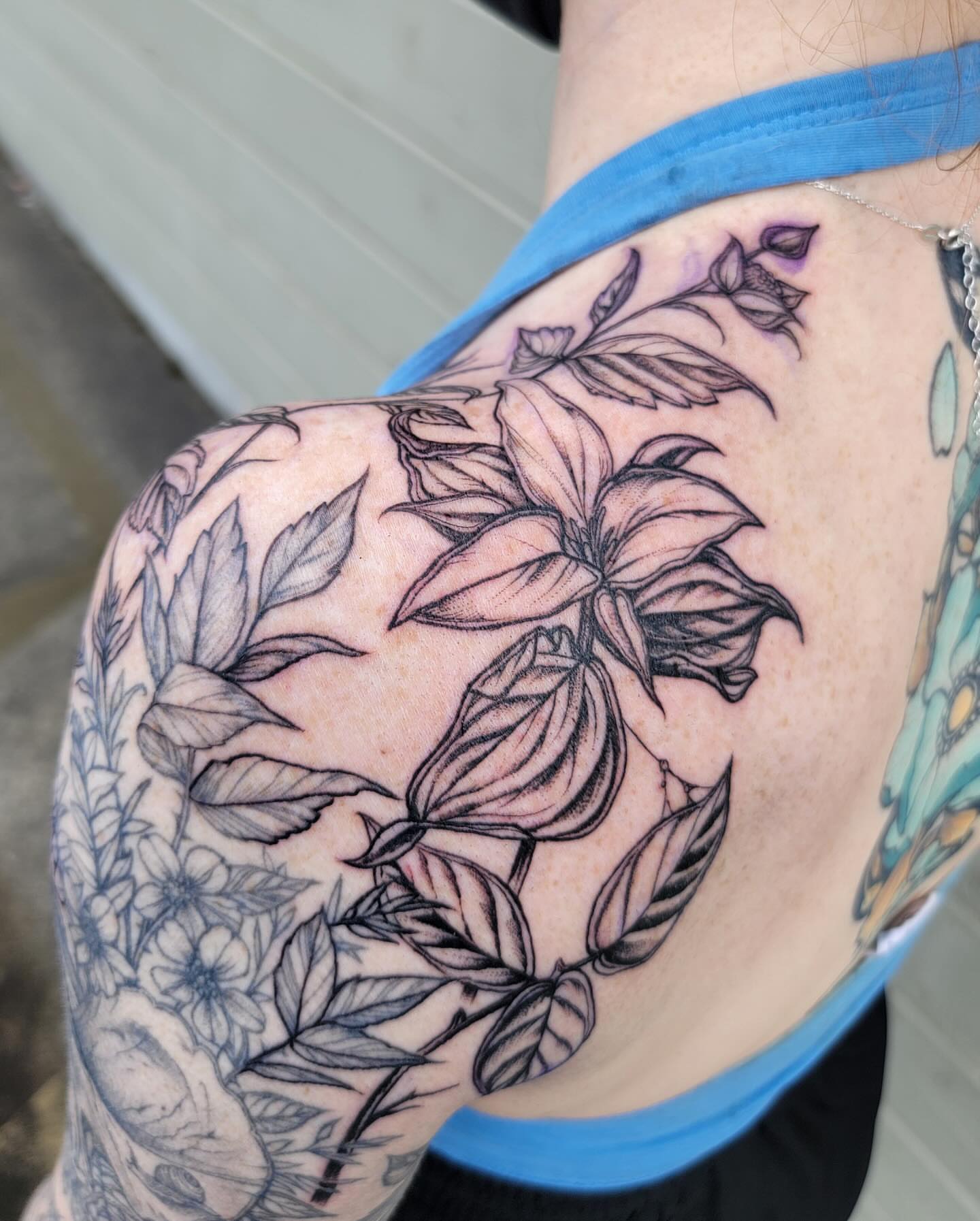 Tattoo by @cc_tattoos — black_and_grey