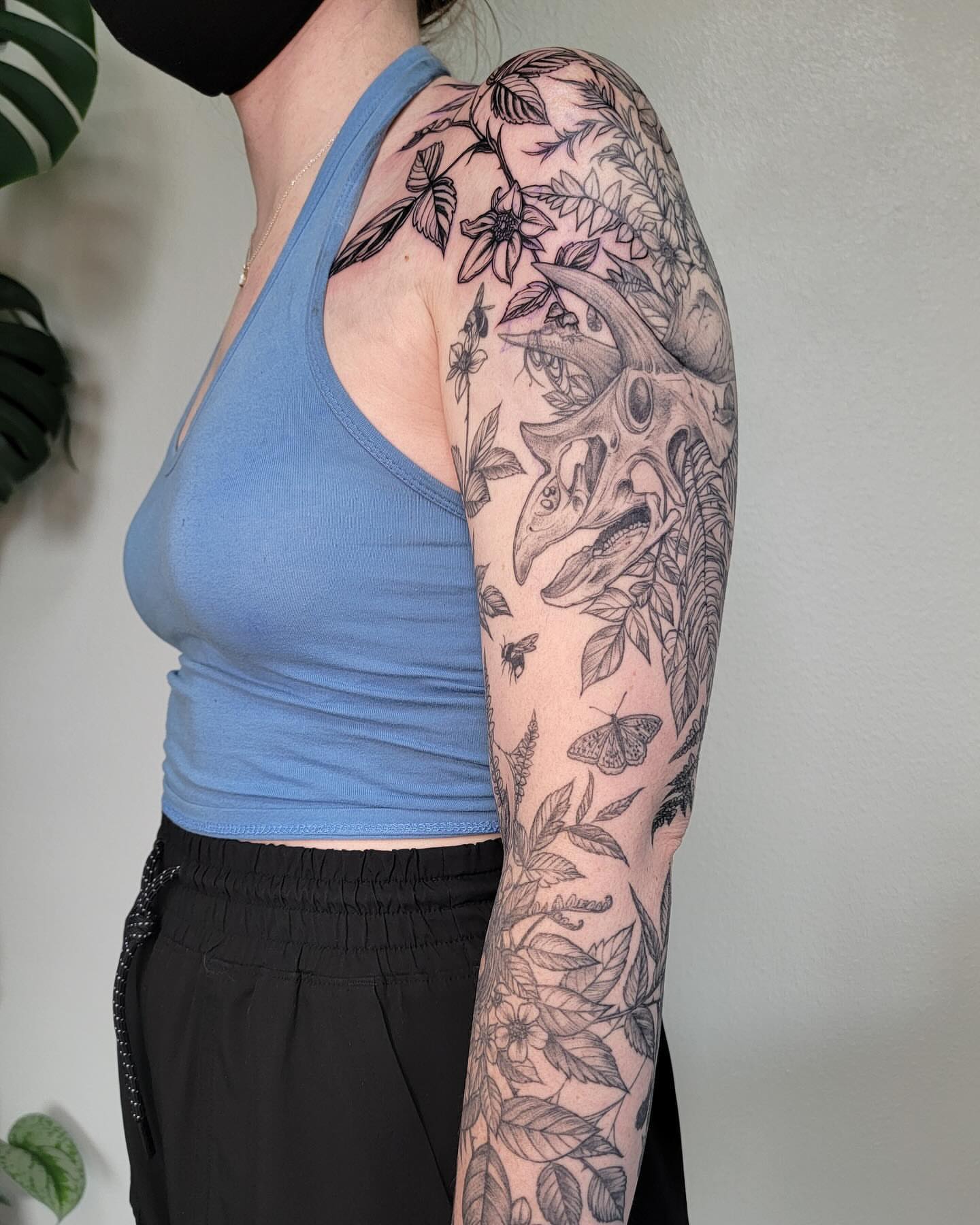 Tattoo by @cc_tattoos — black_and_grey