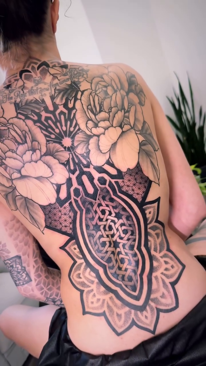 Tattoo by @shanesmith_ink — black_and_grey, ornamental