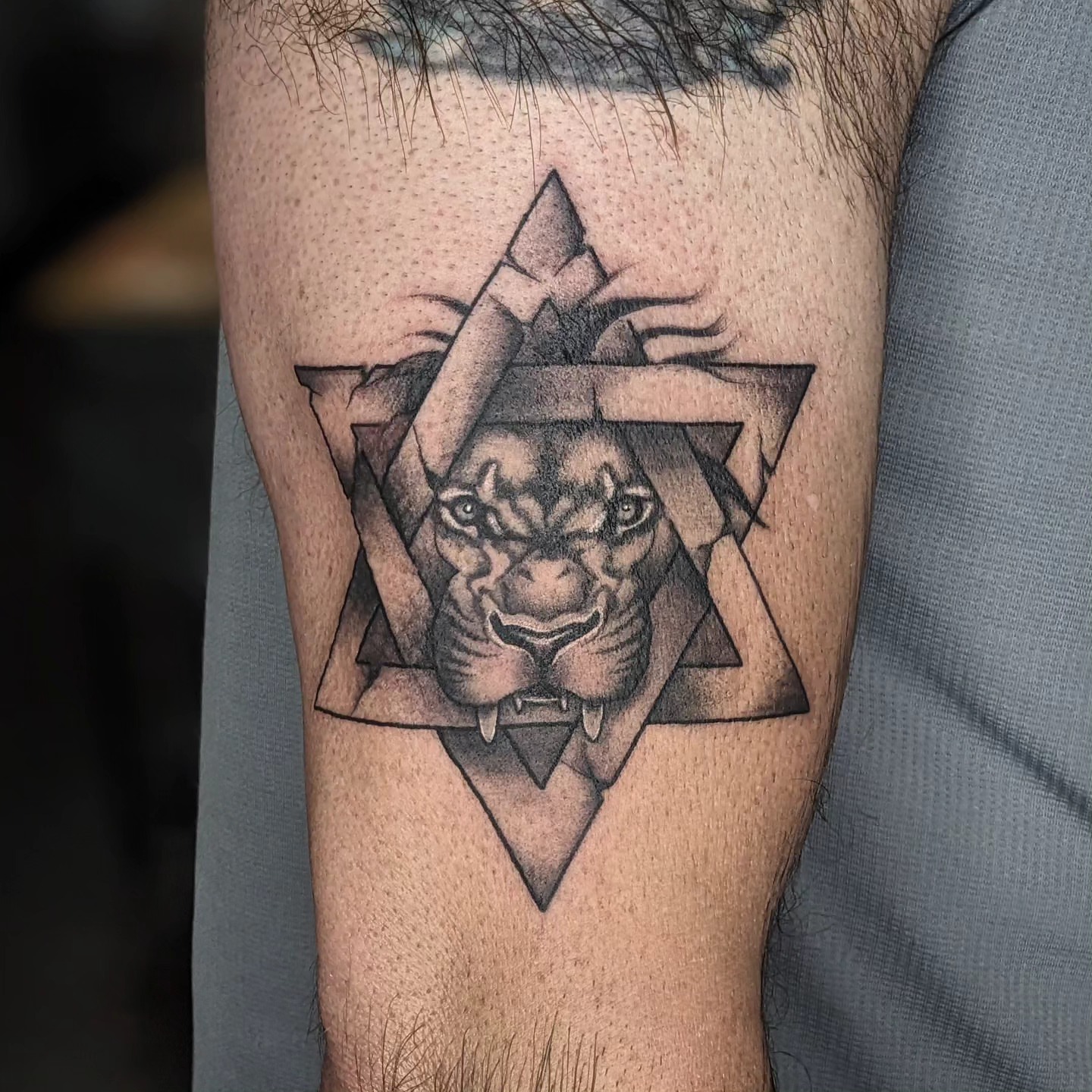 Tattoo by @estcoast — geometric