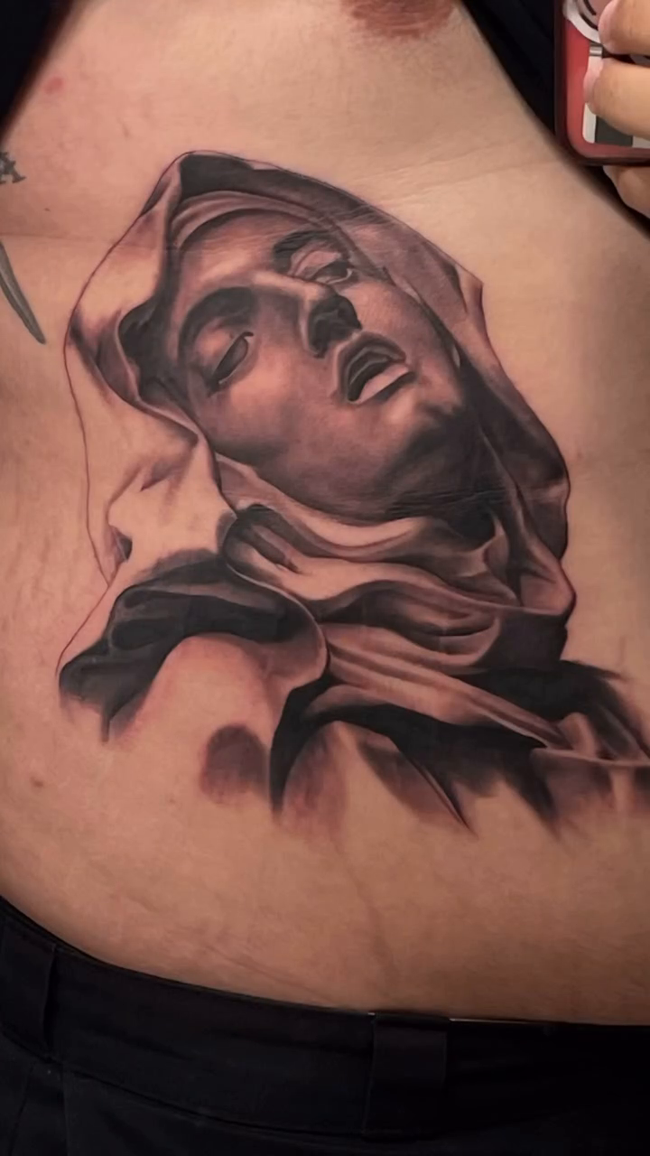 Tattoo by @ianvansart — realism, black_and_grey
