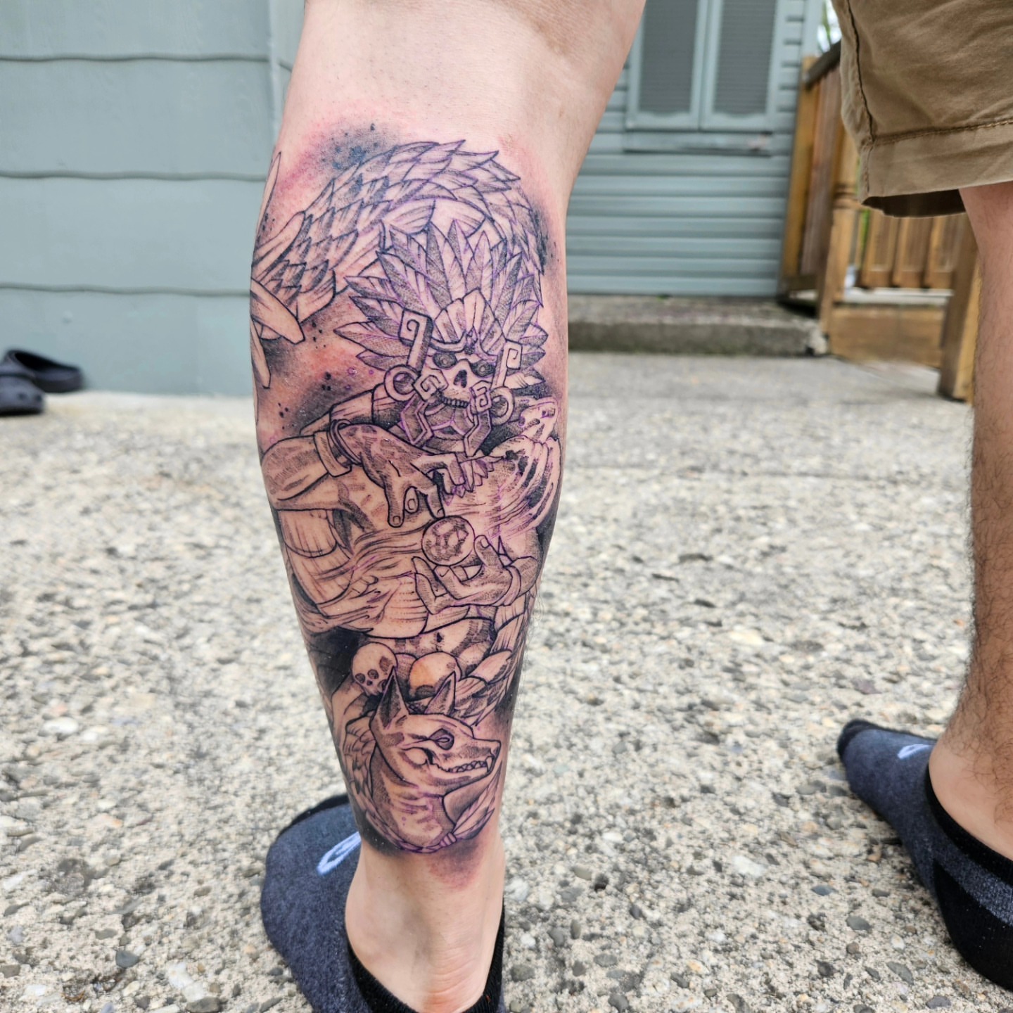 Tattoo by @gordochilitotattoos — black_and_grey